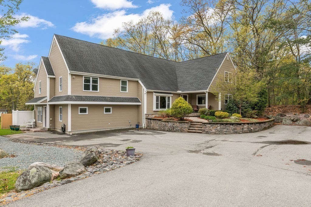 732 Hickory Road North Attleboro, MA 02760 - Photo 31 of 41 a front view of a house with a yard