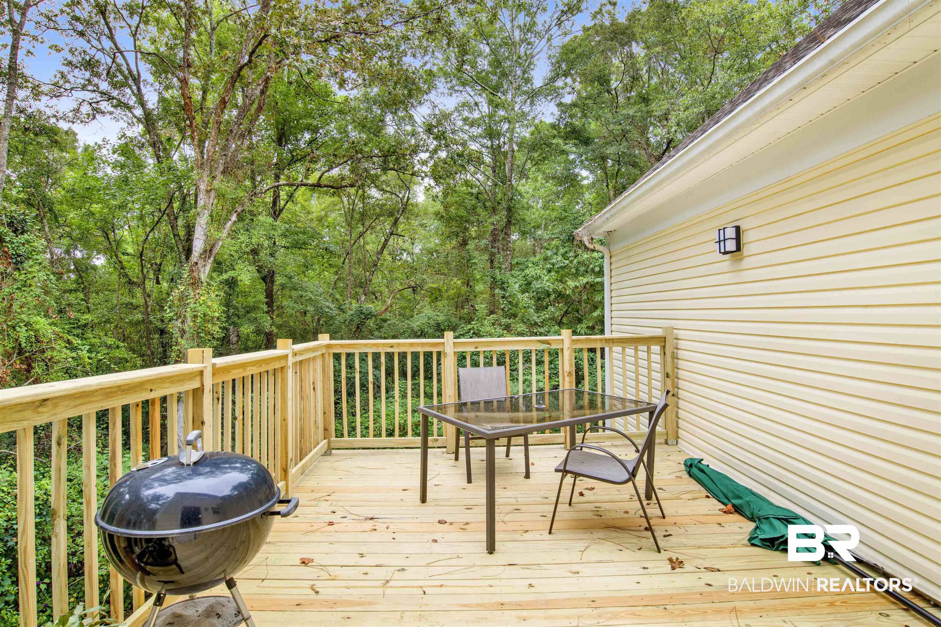 7641 Hitt Road Mobile, AL 36695 - Photo 13 of 29 Wooden deck featuring area for grilling