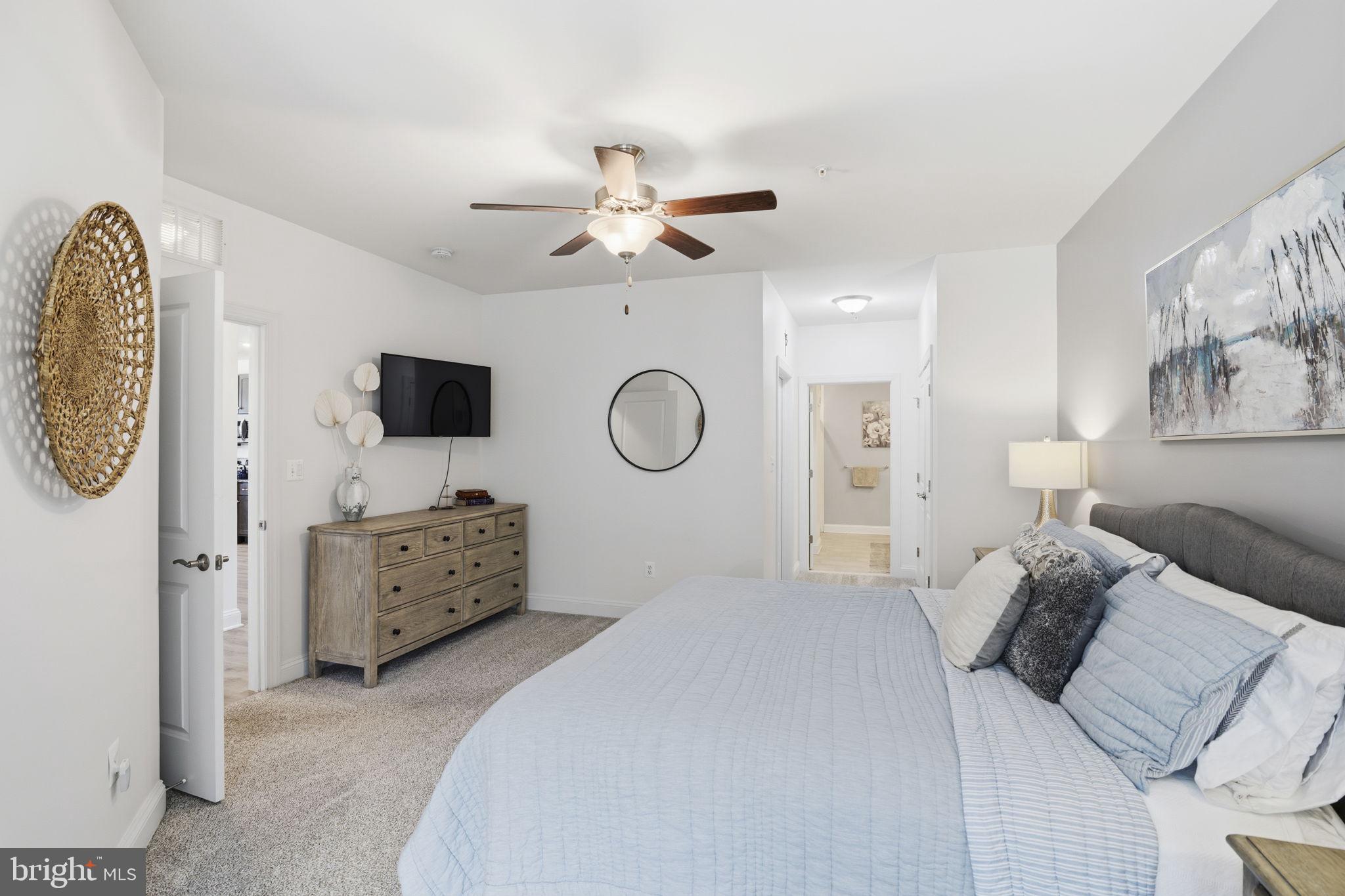 401 Bold Ruler Court, Unit 307 Havre de Grace, MD 21078 - Photo 6 of 32 Primary bedroom off of hallway from foyer