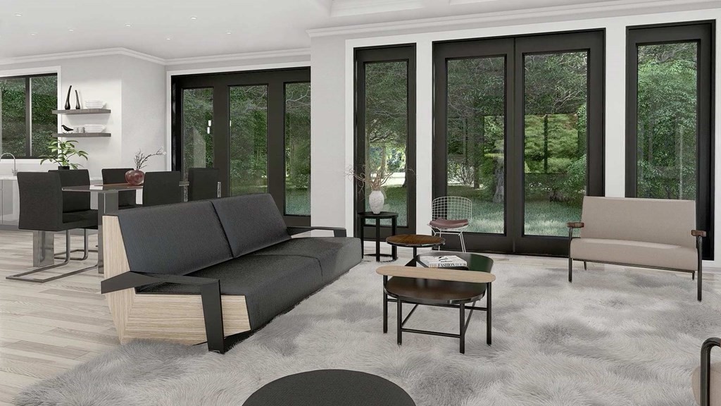 240 Old Farm Road Newton, MA 02459 - Photo 14 of 24 a living room with furniture and a large window