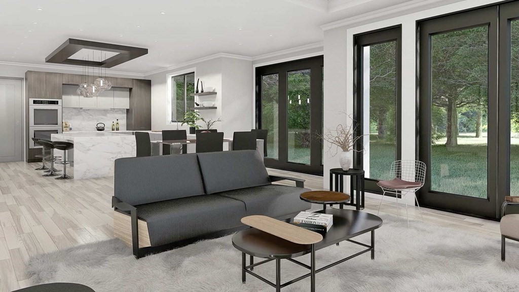 240 Old Farm Road Newton, MA 02459 - Photo 15 of 24 a living room with furniture and a large window