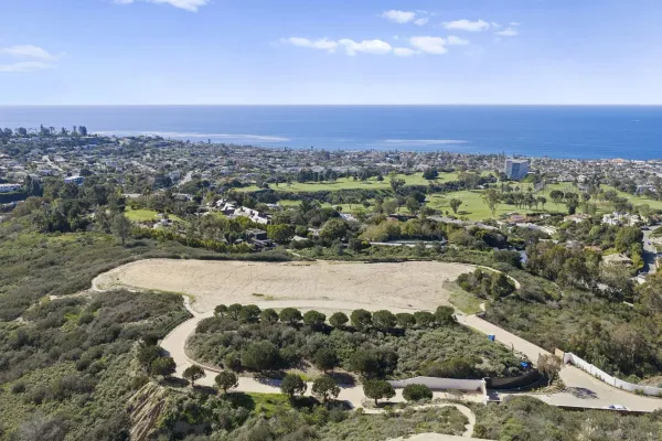 a view of city and ocean
