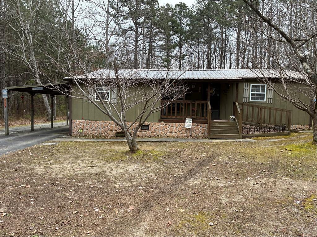 a view of outdoor space yard and deck