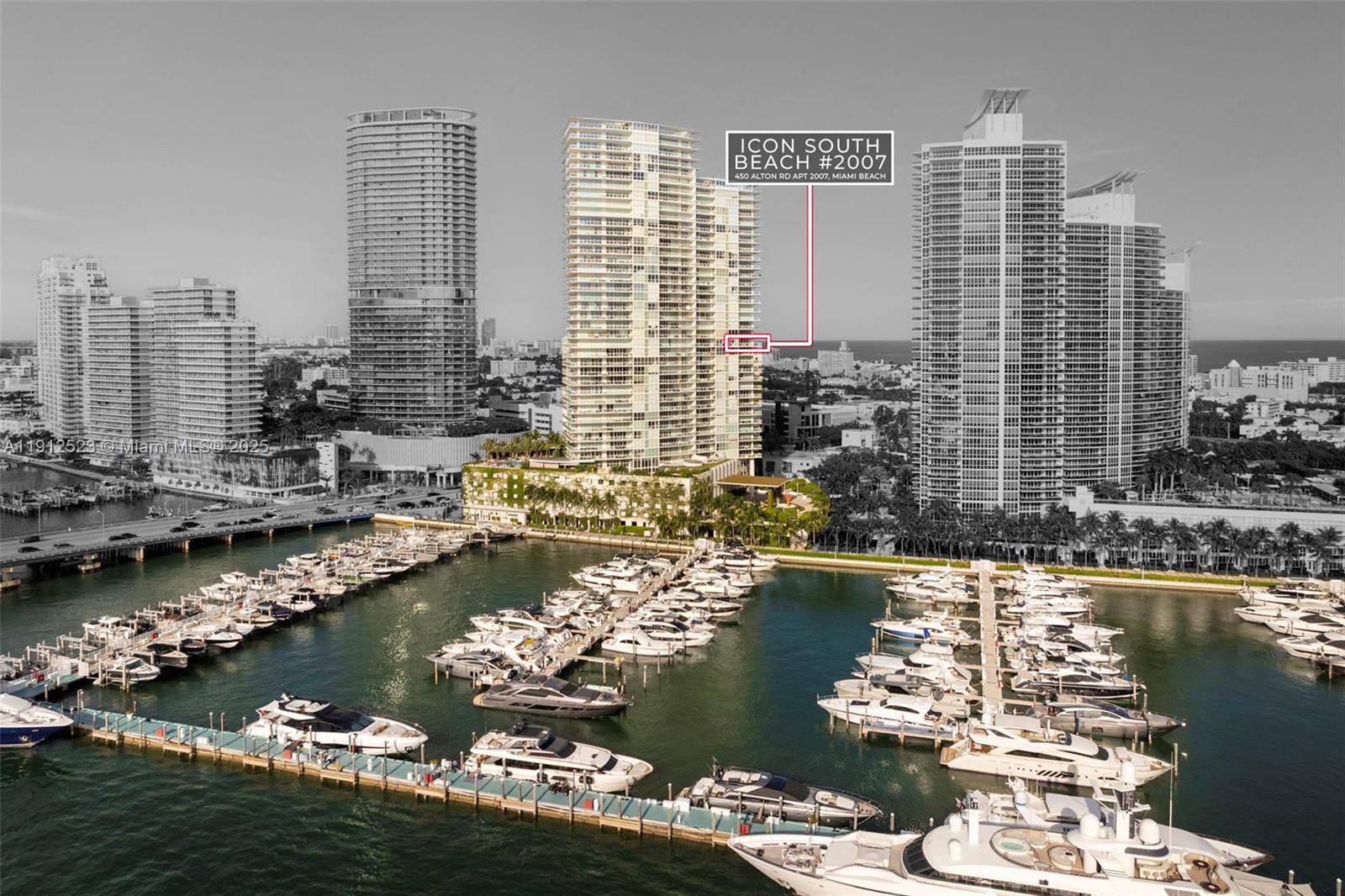 450 Alton Road, Unit 2007 Miami Beach, FL 33139 - Photo 6 of 30 a view of a city with tall buildings