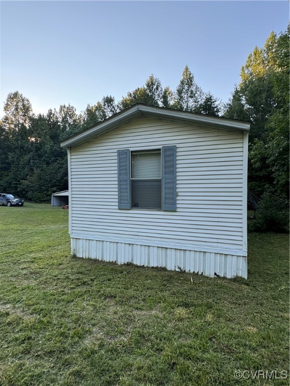 2941 Coleman Mountain Road Java, VA 24565 - Photo 3 of 26 View of side of home with a yard