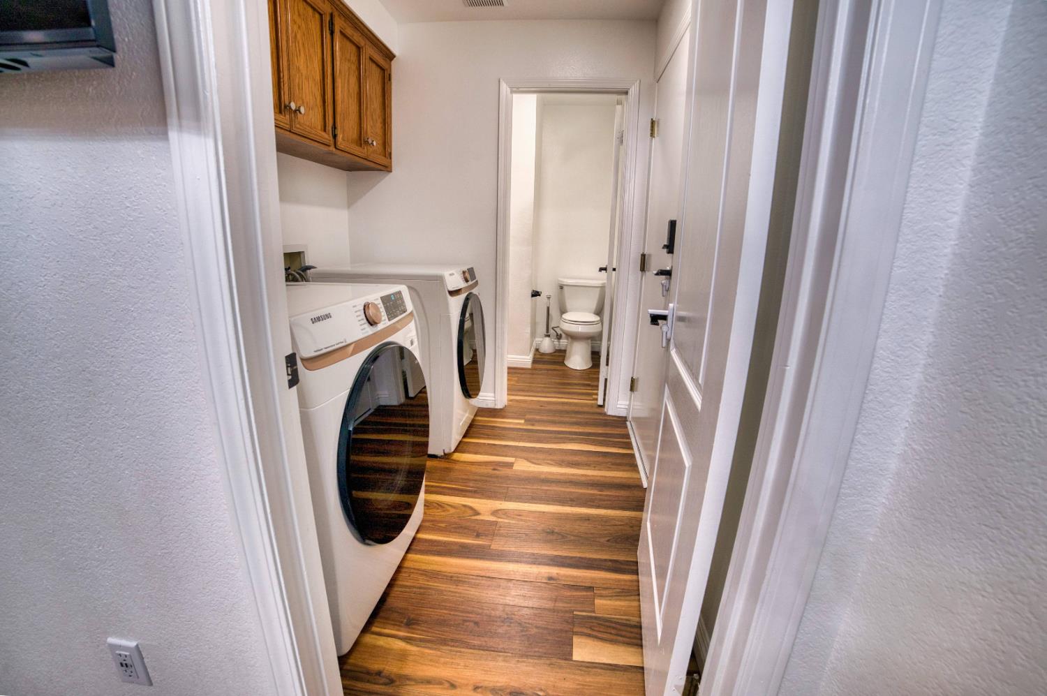2520 Meadowrest Way Madera, CA 93637 - Photo 13 of 39 a view of a entryway with washer and dryer