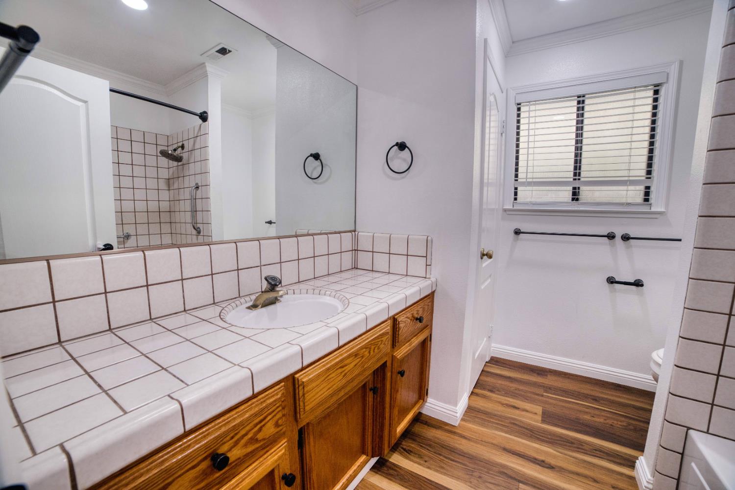 2520 Meadowrest Way Madera, CA 93637 - Photo 16 of 39 a bathroom with a sink and a mirror