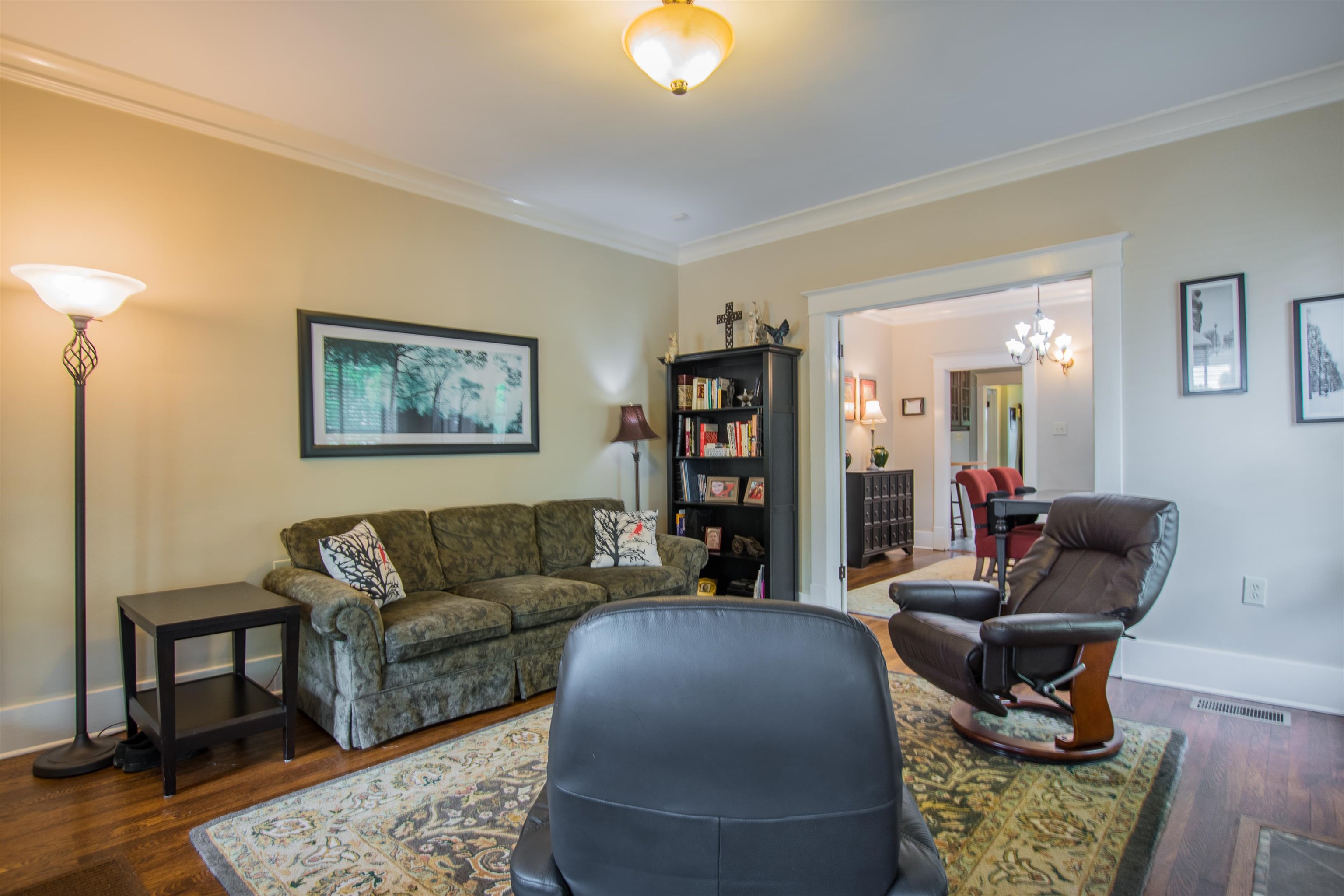 793 Rozelle Street Memphis, TN 38104 - Photo 3 of 23 living room view towards dining room