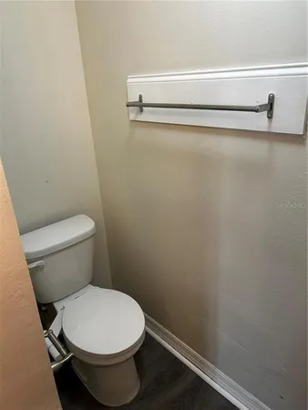 a close view of bathroom