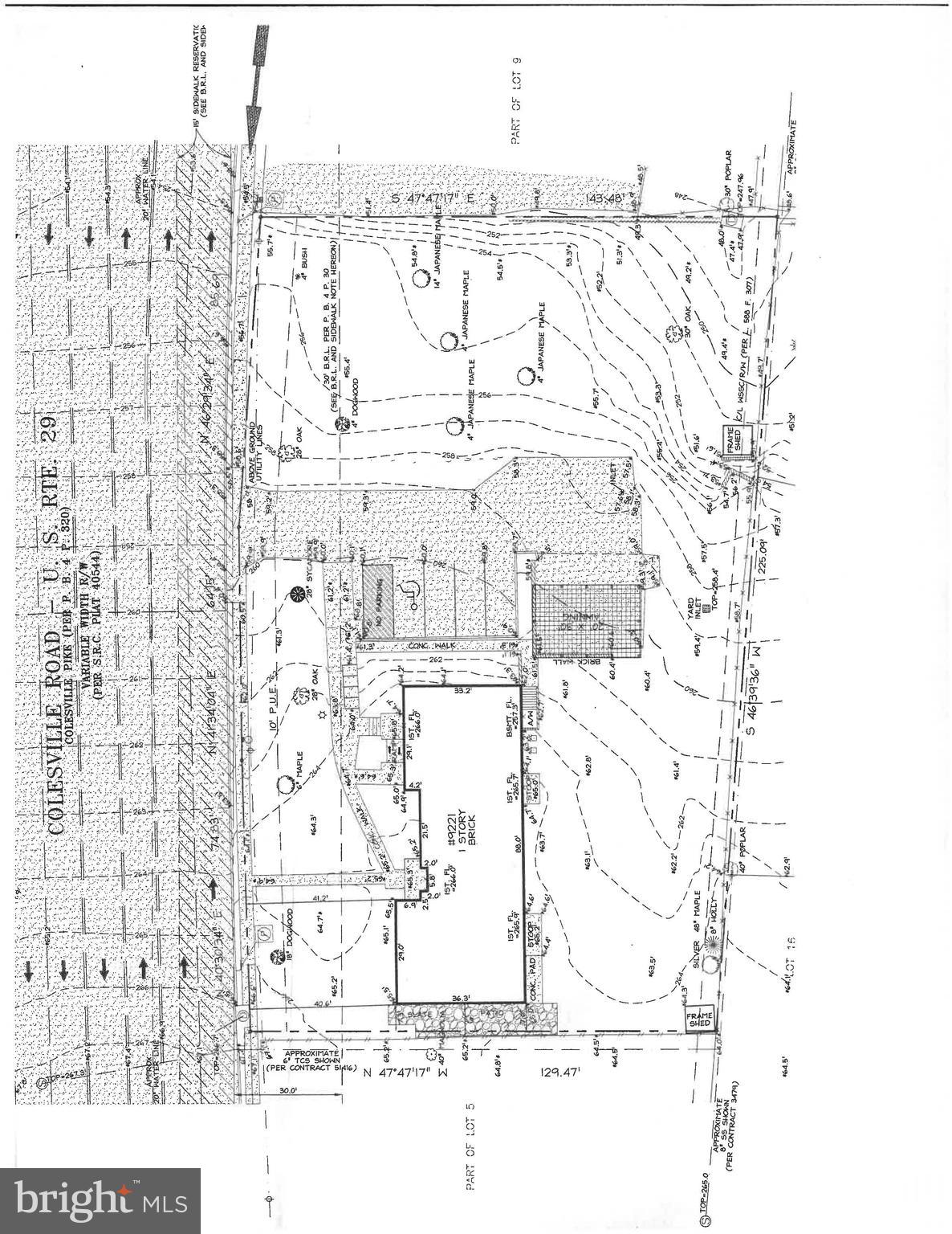 9221 Colesville Road Silver Spring, MD 20910 - Photo 11 of 13 Topological plat