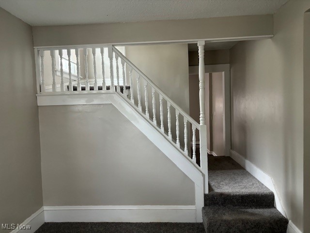 3721 Riverside Avenue Cleveland, OH 44109 - Photo 7 of 21 Stairs featuring carpet floors