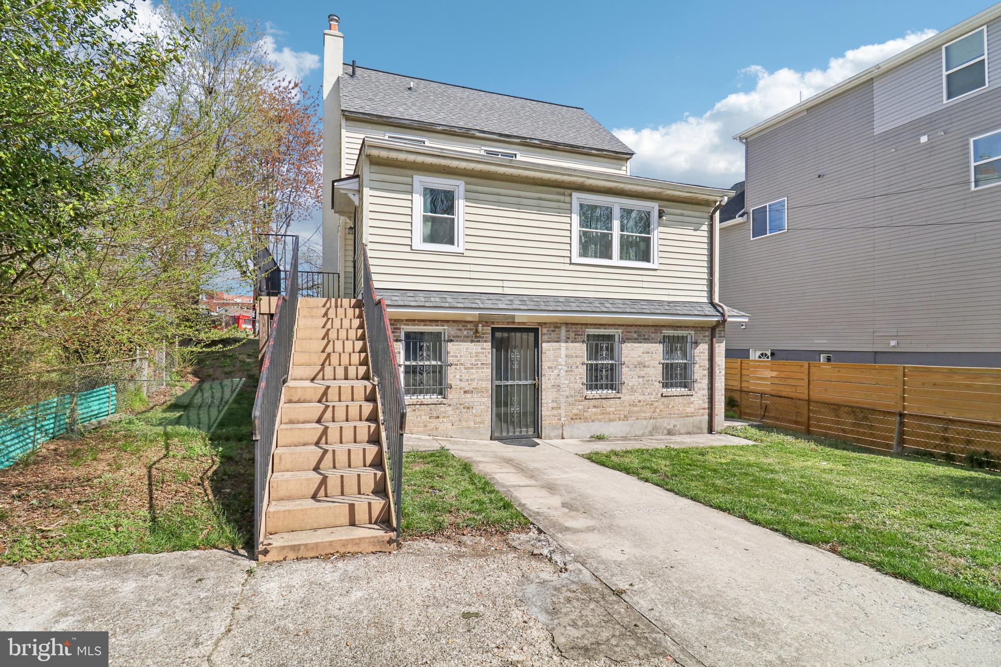 3149 Newton Street Northeast Washington, DC 20018 - Photo 55 of 57 Rear of house has no steps to inside LL
