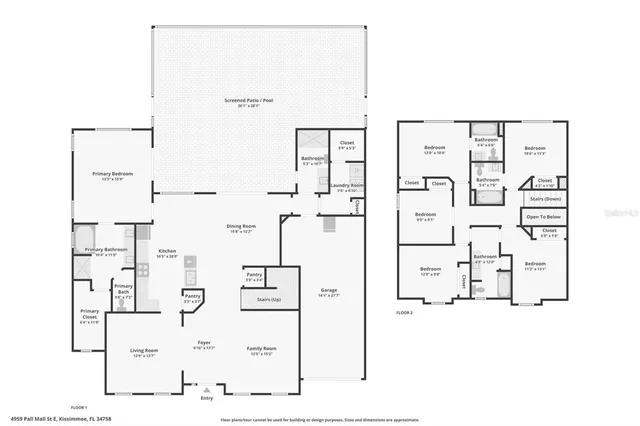 $389,000 | 4959 Pall Mall Street East, Kissimmee, FL 34758