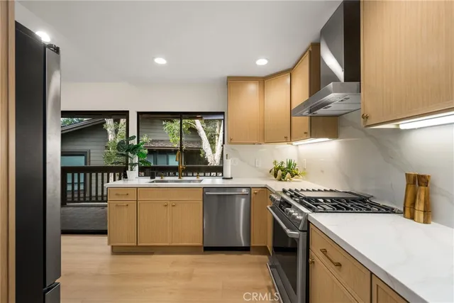 a view of a wooden deck