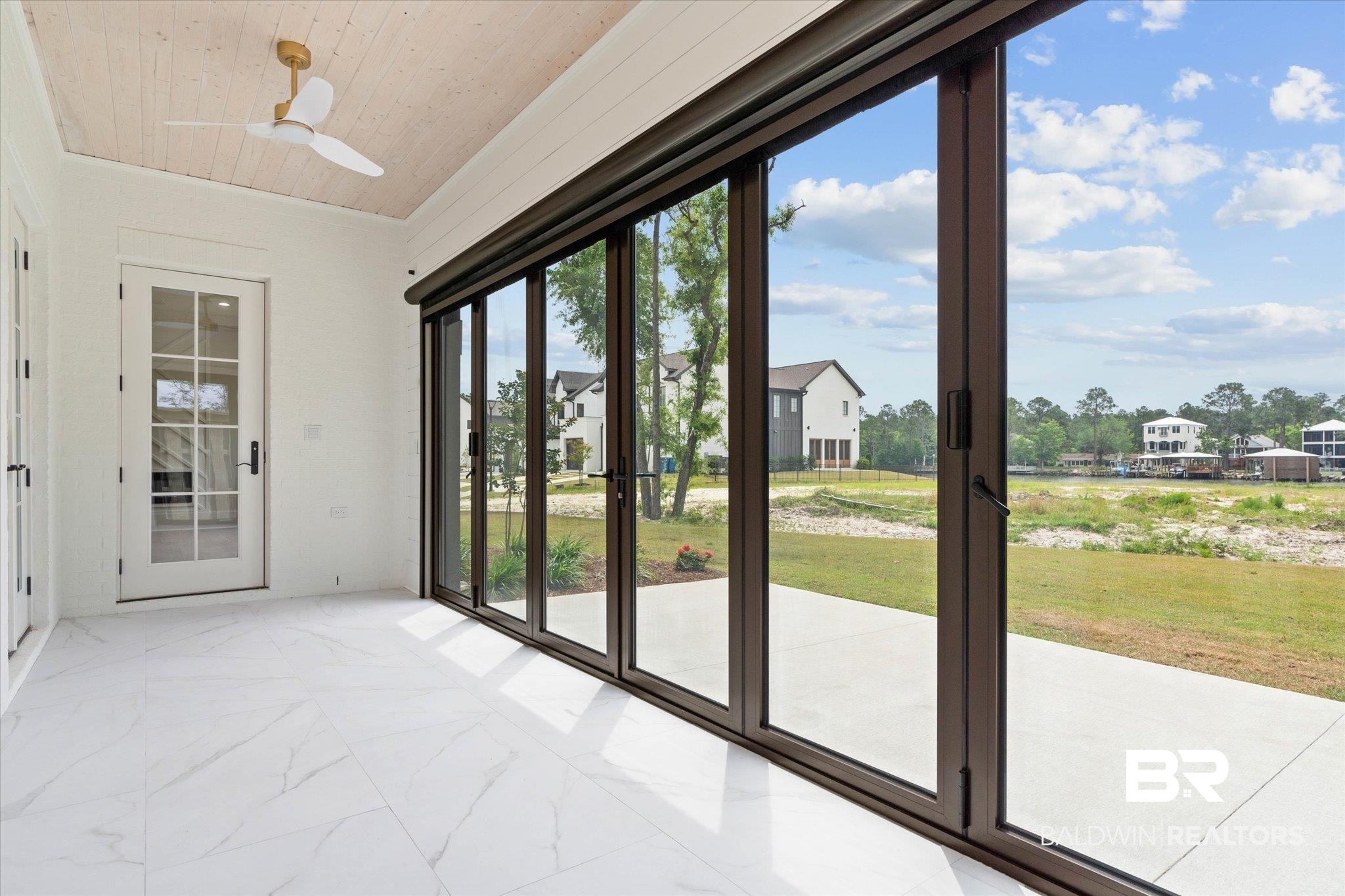 853 Inlet Circle Gulf Shores, AL 36542 - Photo 21 of 55 Entryway with marble finish floor and wood ceiling
