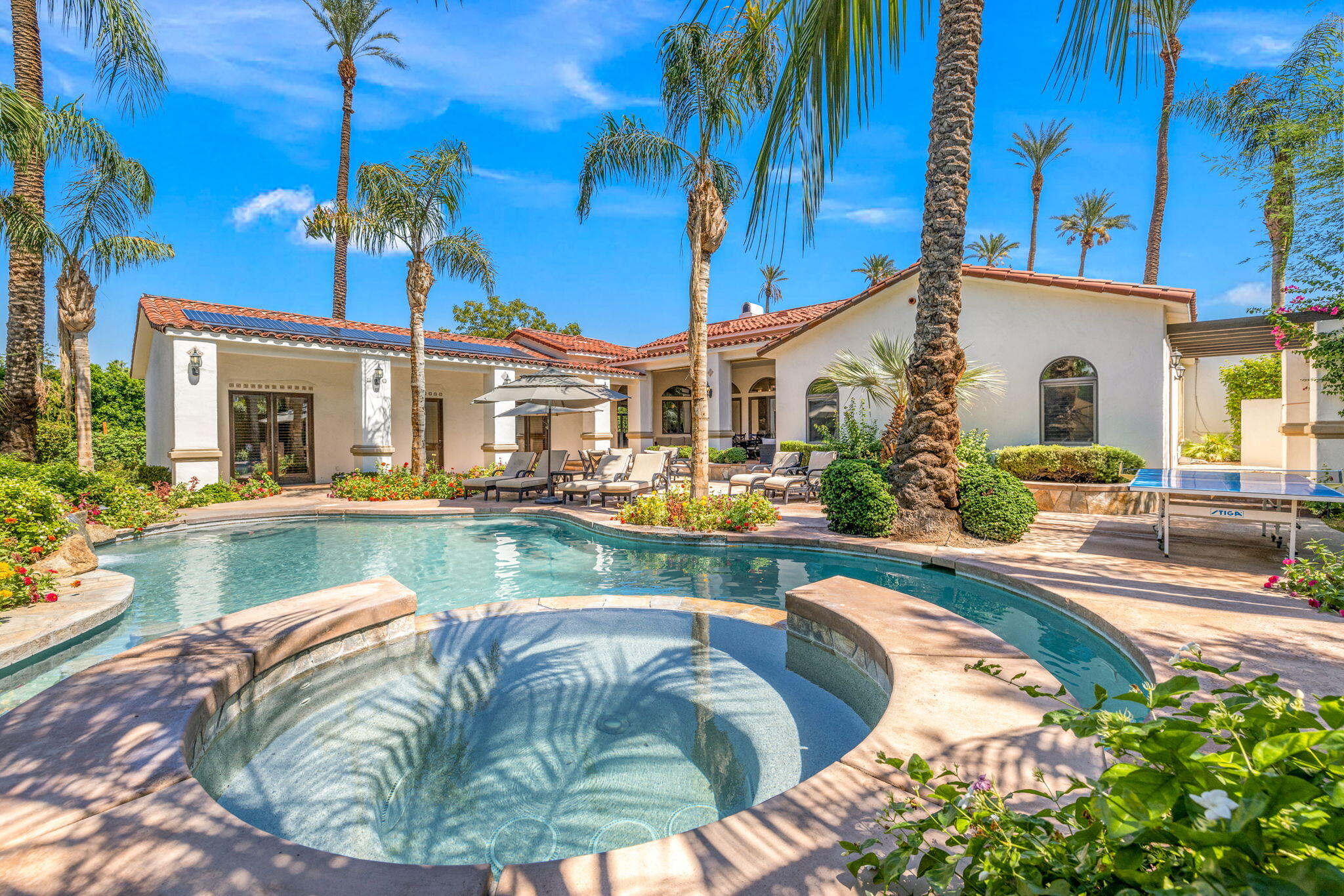 72033 Clancy Lane Rancho Mirage, CA 92270 - Photo 75 of 83 a view of a house with swimming pool