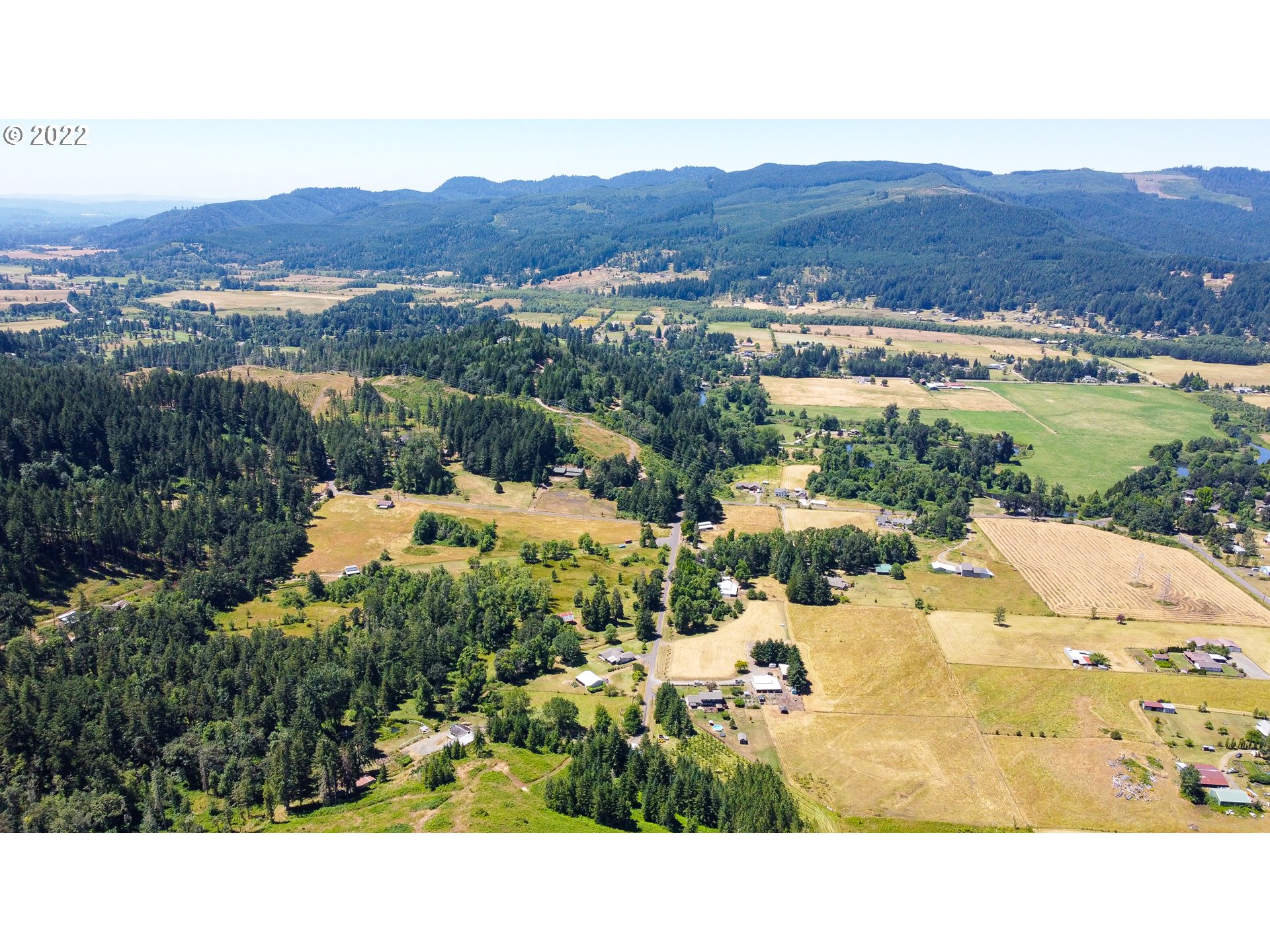 37220 Tree Farm Road Springfield, OR 97478 - Photo 31 of 32 a view of a city with mountains in the background