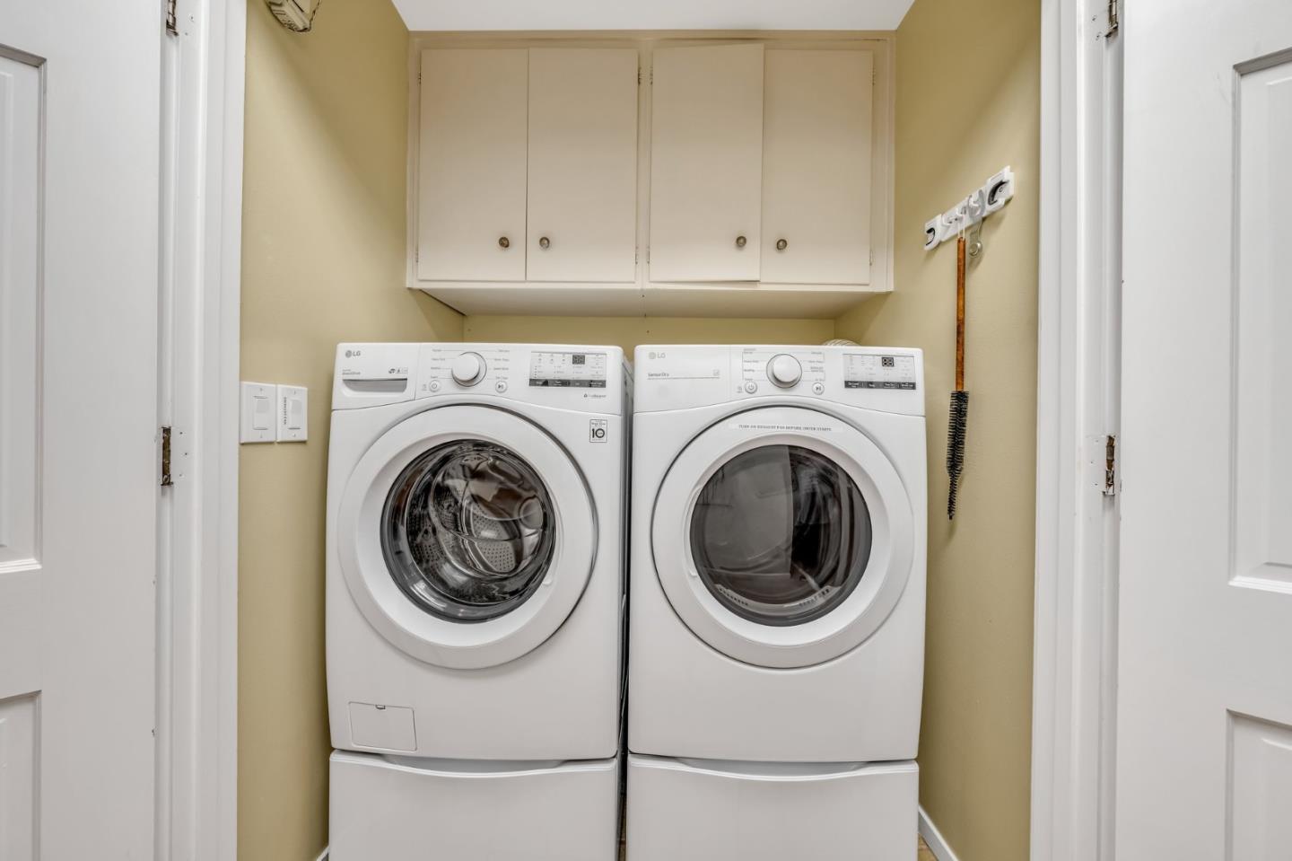 8 Los Altos Square Los Altos, CA 94022 - Photo 34 of 53 a utility room with dryer and washer