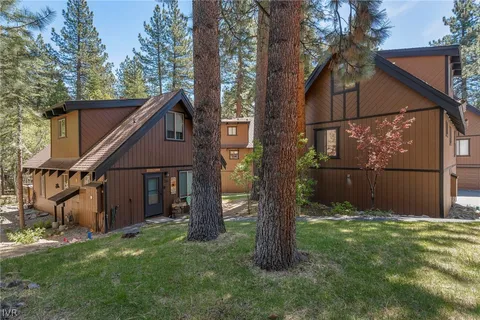 a view of backyard of house