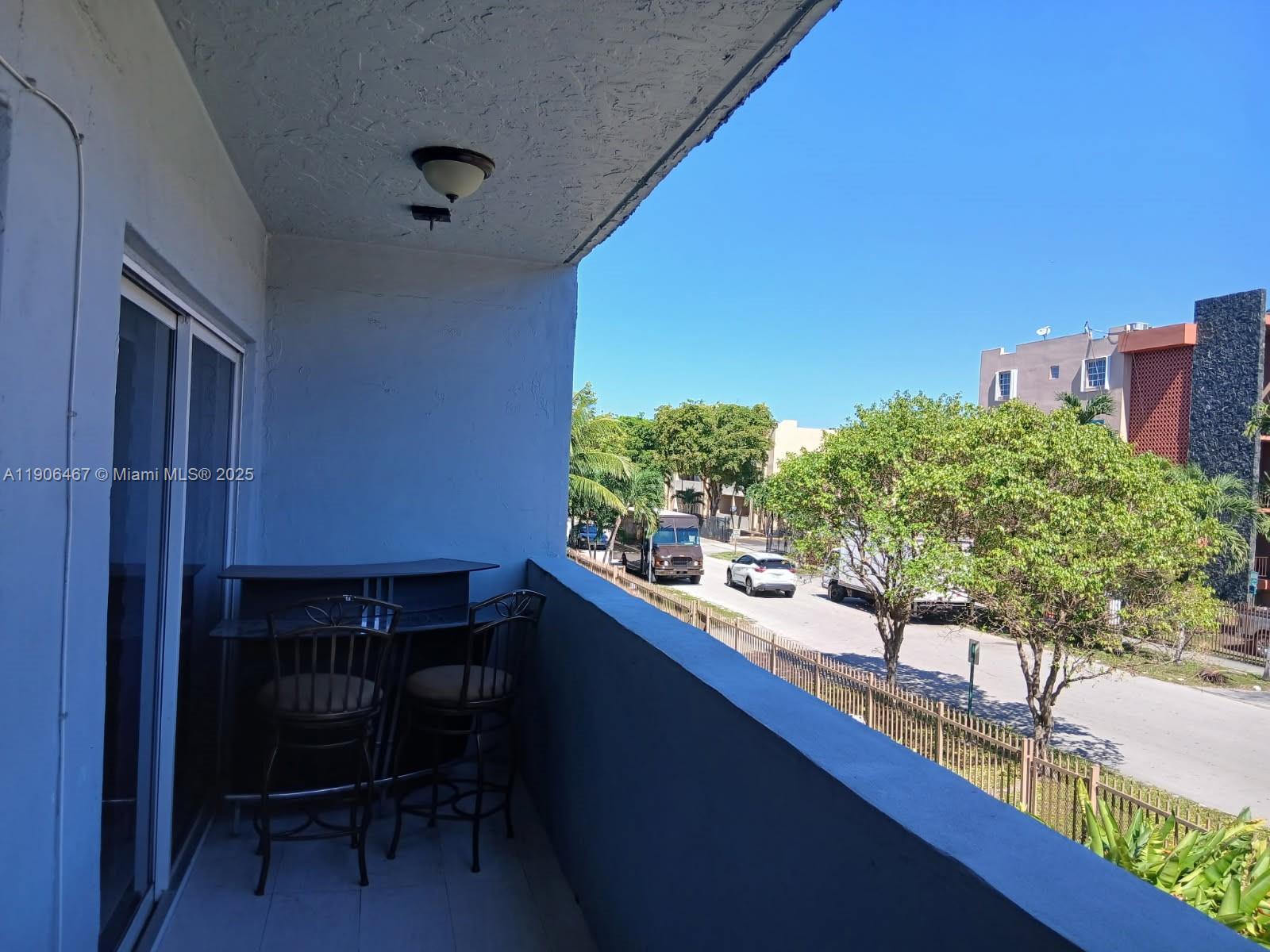 a house view with a outdoor space