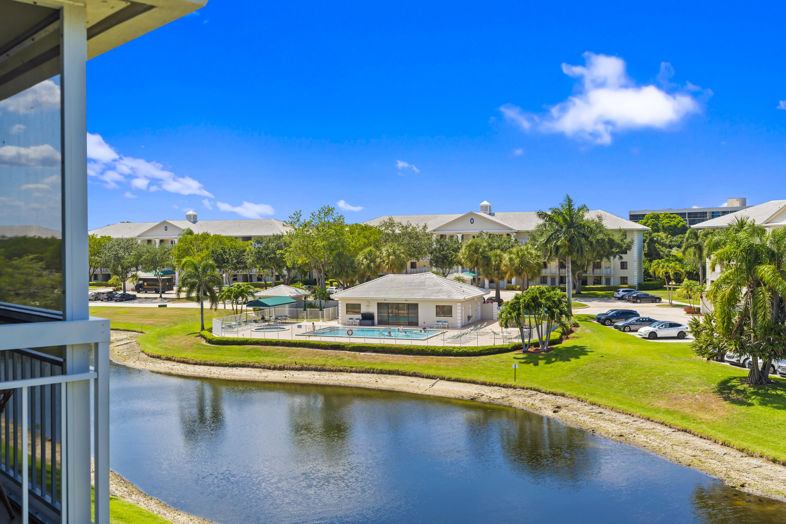 6217 Balboa Circle, Unit 404 Boca Raton, FL 33433 - Photo 22 of 42 Bedroom Balcony View