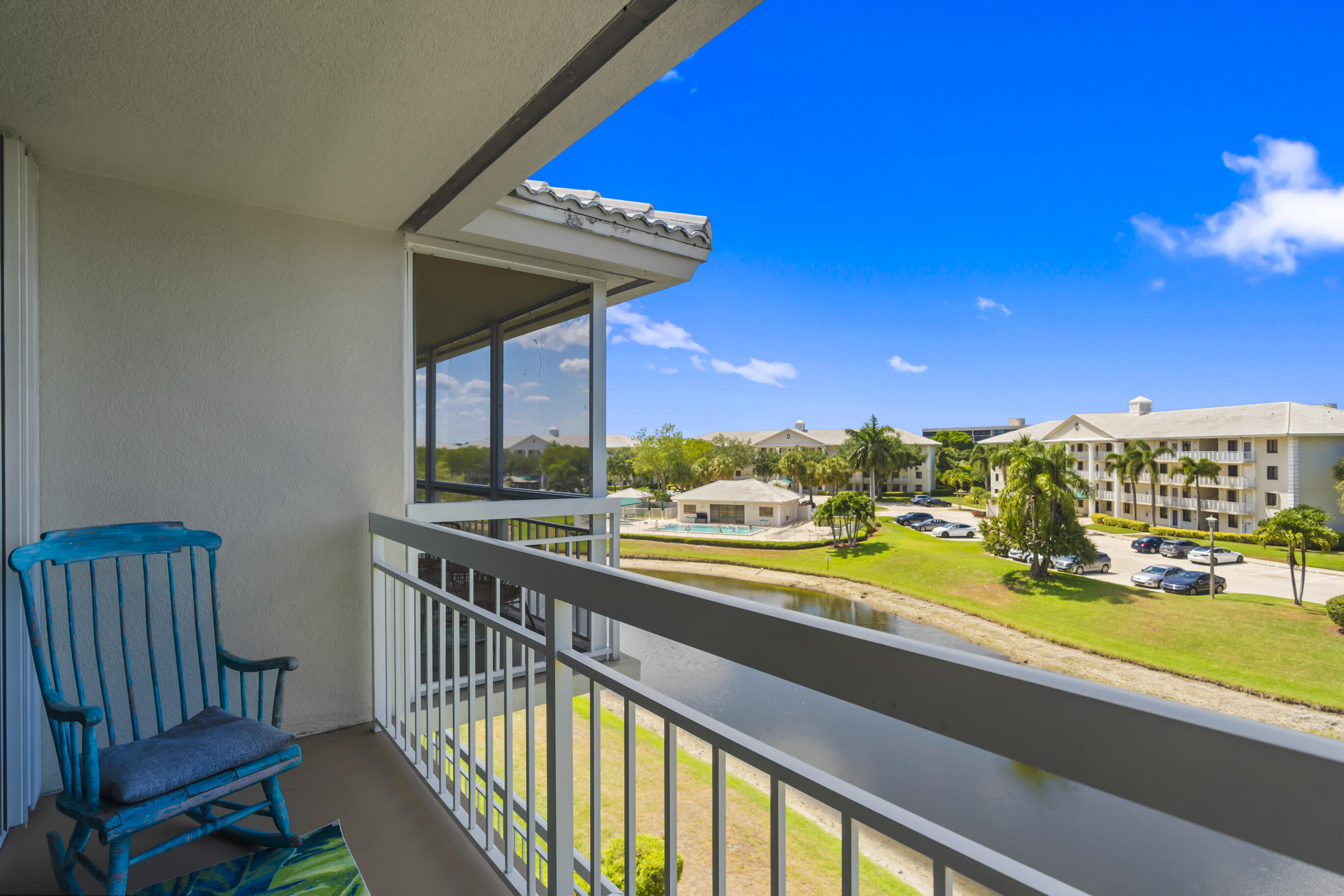 6217 Balboa Circle, Unit 404 Boca Raton, FL 33433 - Photo 24 of 42 Bedroom Balcony View
