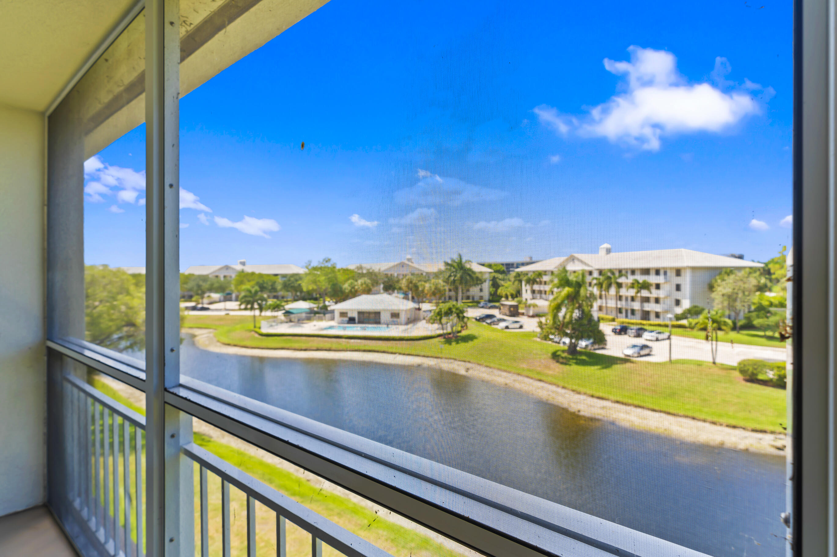 6217 Balboa Circle, Unit 404 Boca Raton, FL 33433 - Photo 4 of 42 Living Room Balcony View