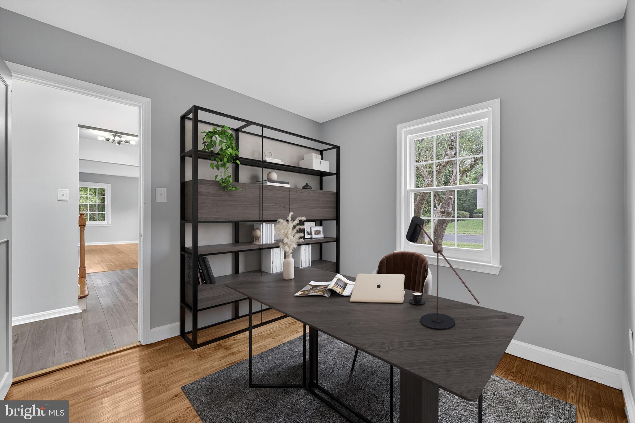 7009 Cold Spring Lane Alexandria, VA 22306 - Photo 12 of 30 a workspace with furniture and window