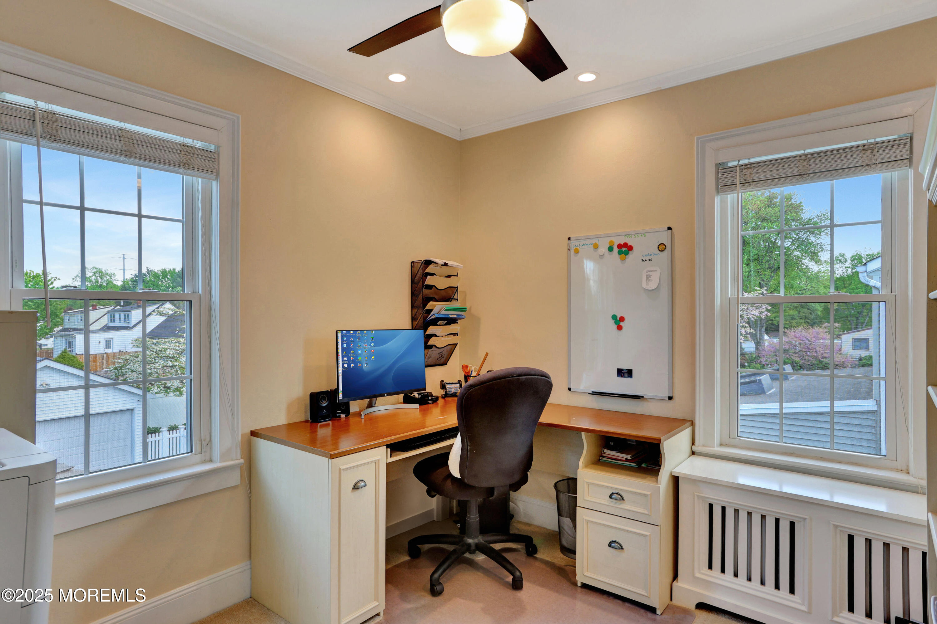 166 Grayson Avenue Hamilton, NJ 08619 - Photo 18 of 31 a view of a workspace with furniture and a window