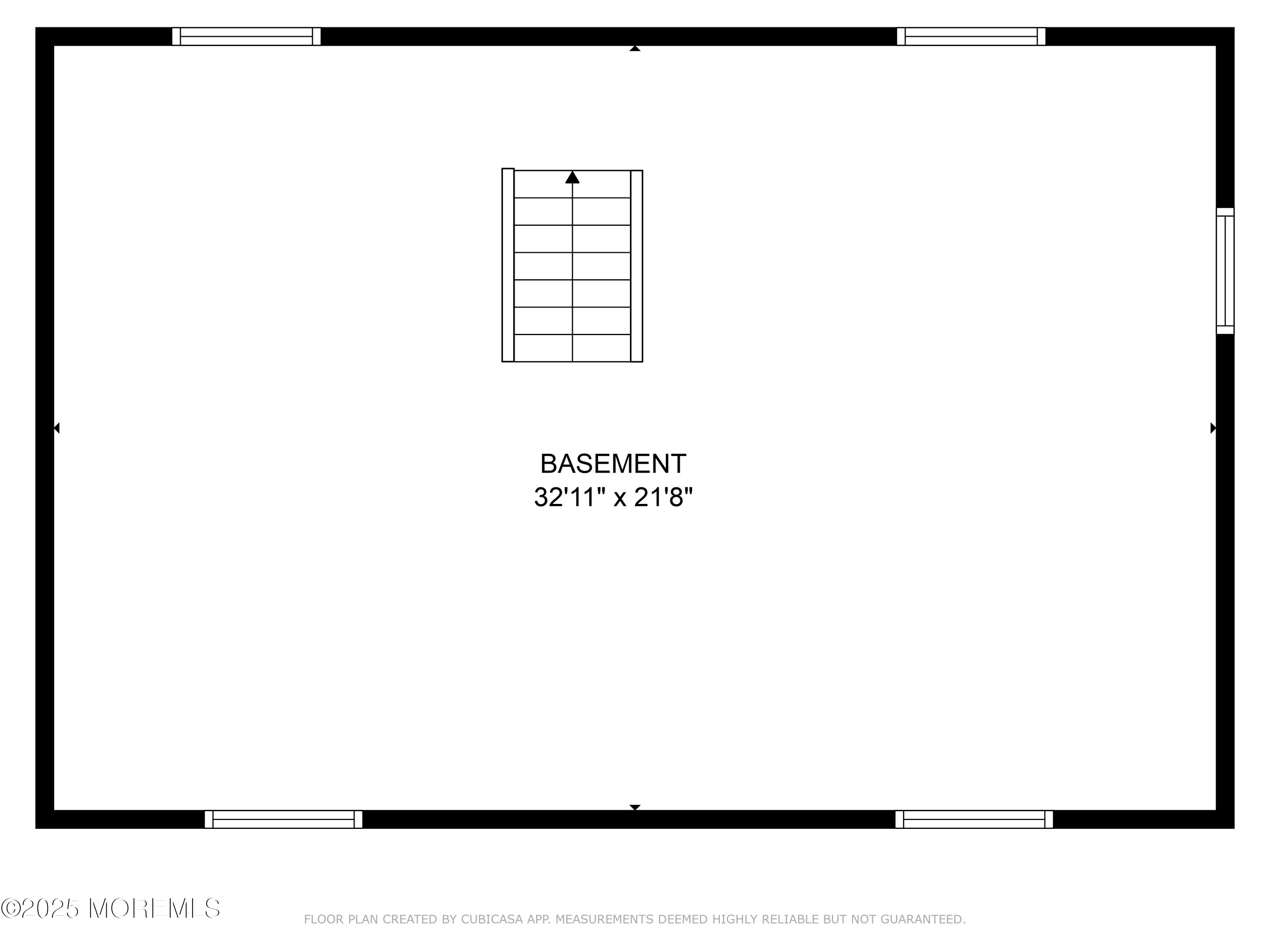 166 Grayson Avenue Hamilton, NJ 08619 - Photo 30 of 31 a black and white photo of a floor plan