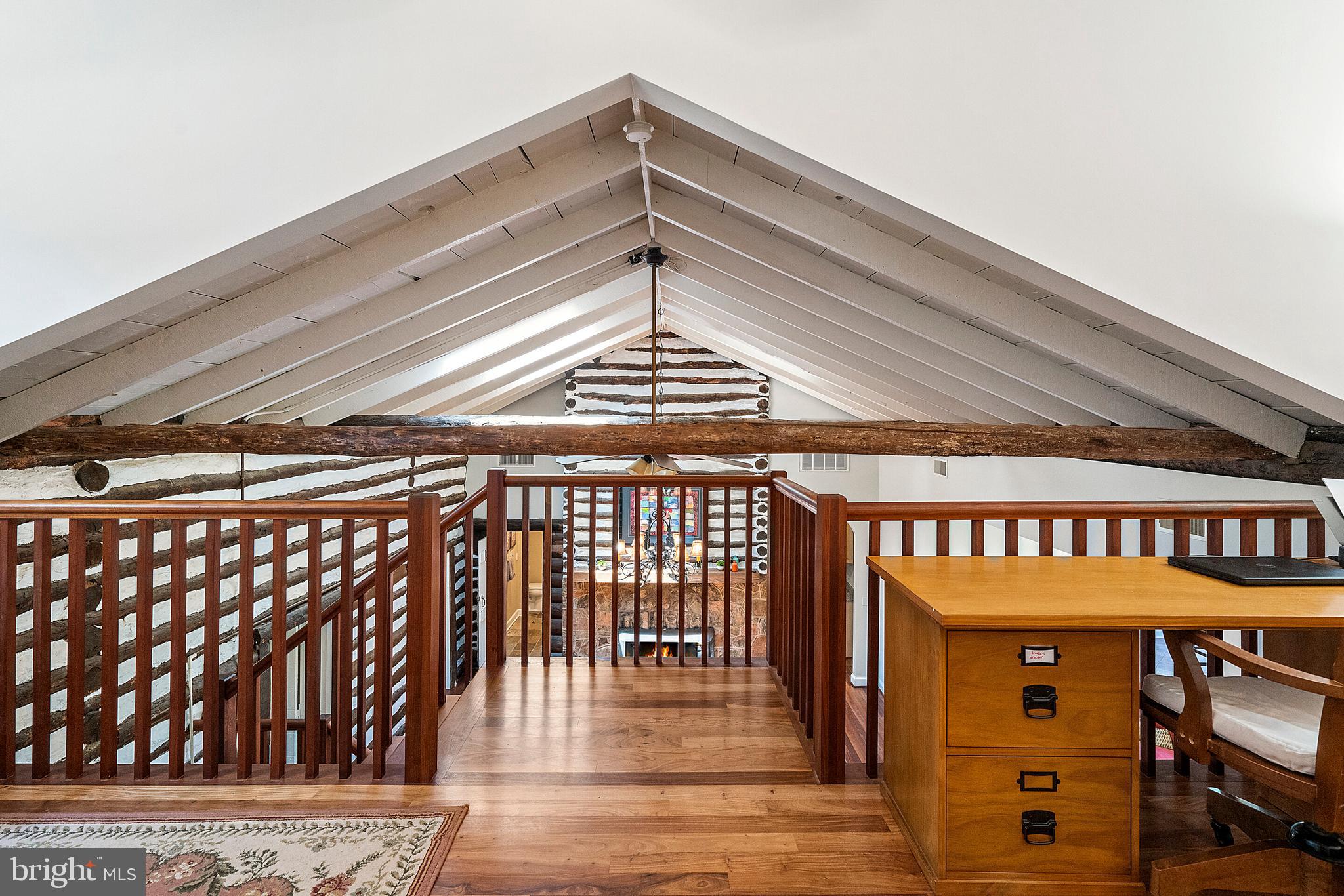 9045 Springs Road Warrenton, VA 20186 - Photo 26 of 50 Upstairs landing with lots of original home detail