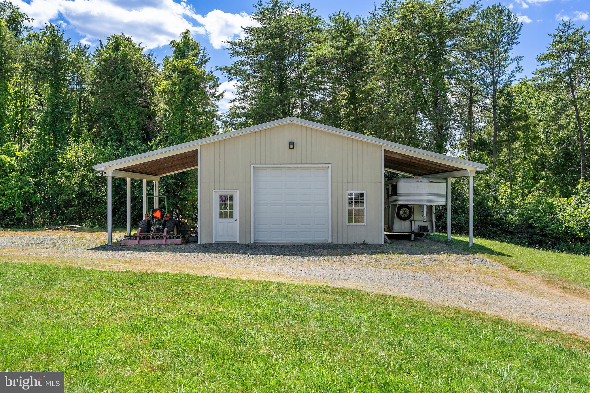 9045 Springs Road Warrenton, VA 20186 - Photo 44 of 50 Large workshop or equipment shed
