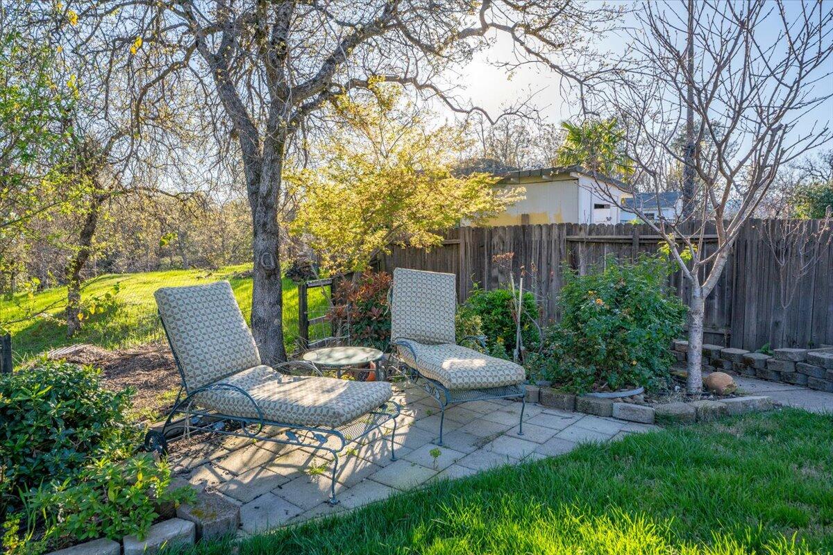 2995 Howard Drive Redding, CA 96001 - Photo 43 of 57 a view of a patio with a yard
