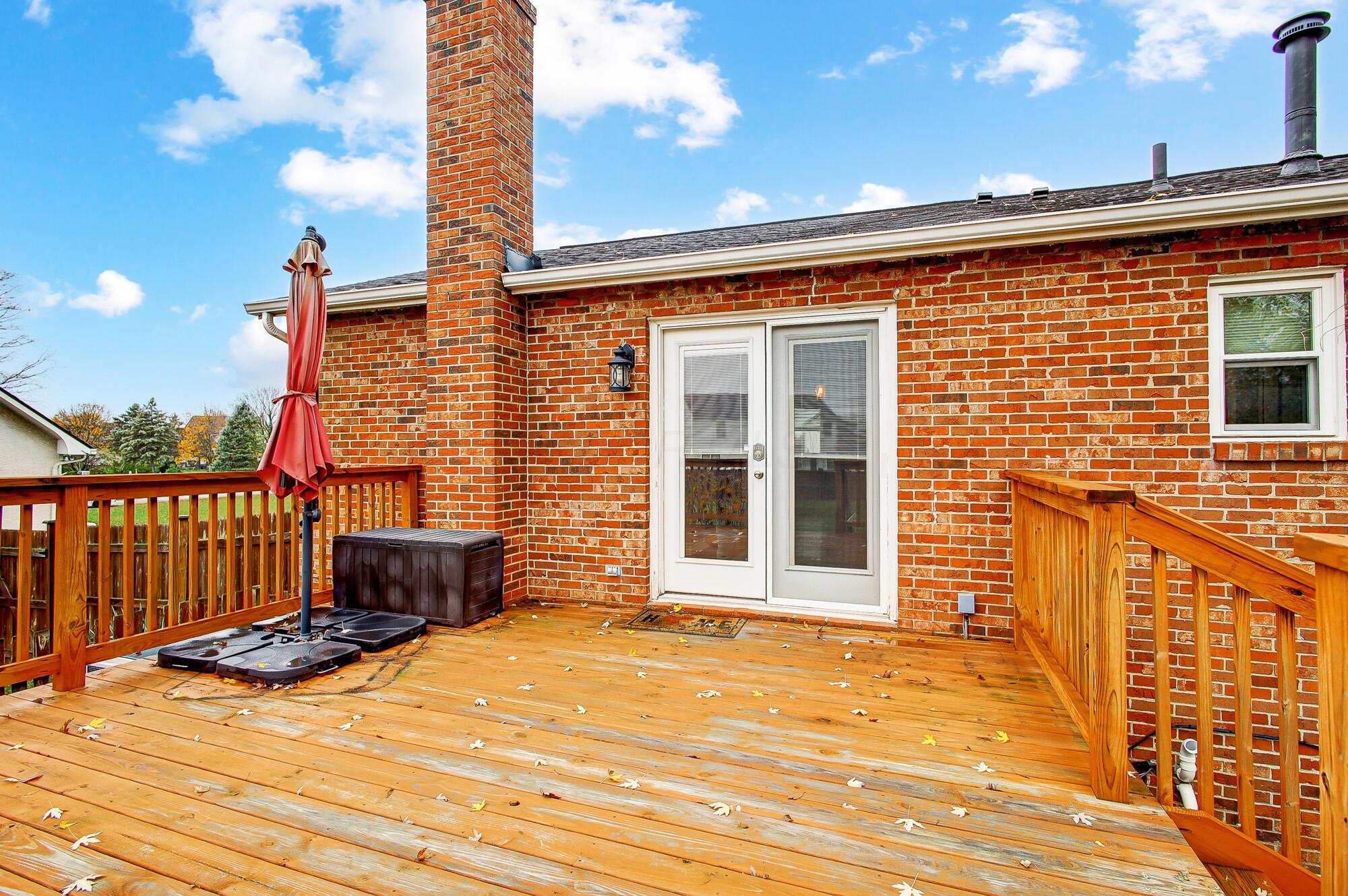 834 Doherty Road Columbus, OH 43228 - Photo 50 of 55 Large deck, great space for entertaining