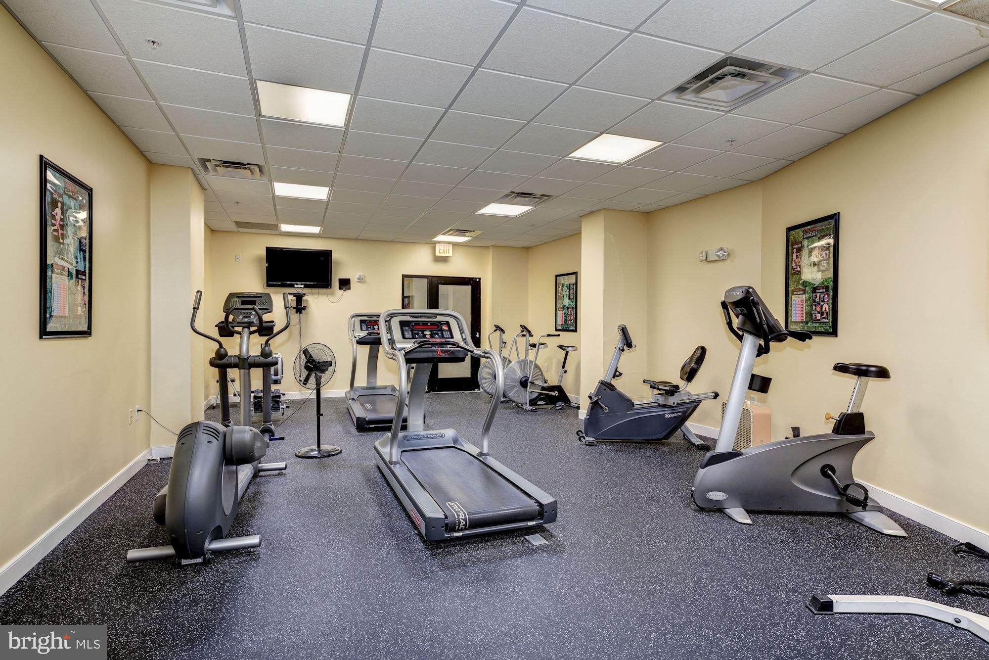 8045 Newell Street, Unit 316 Silver Spring, MD 20910 - Photo 24 of 43 Exercise Room