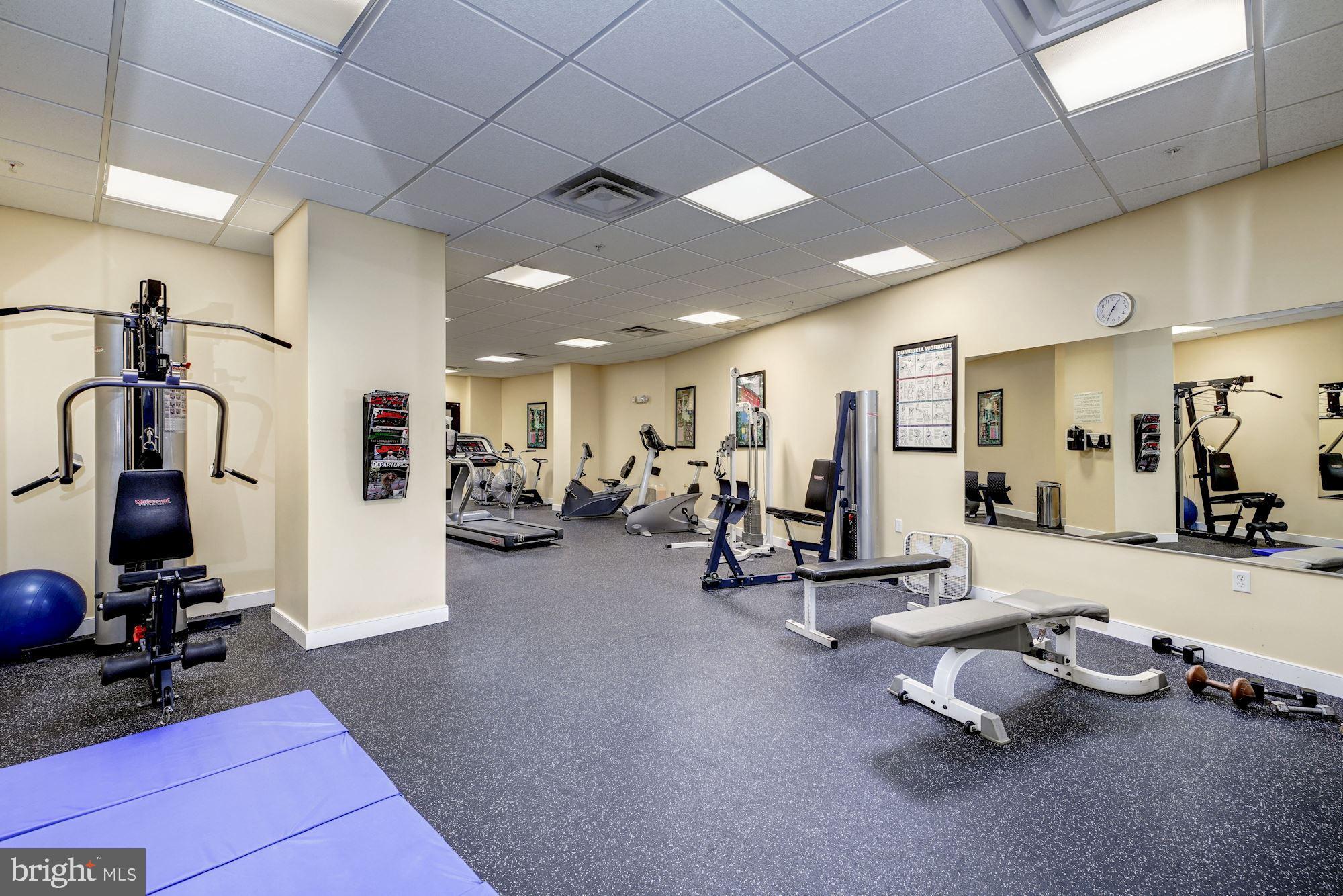 8045 Newell Street, Unit 316 Silver Spring, MD 20910 - Photo 25 of 43 Exercise Room