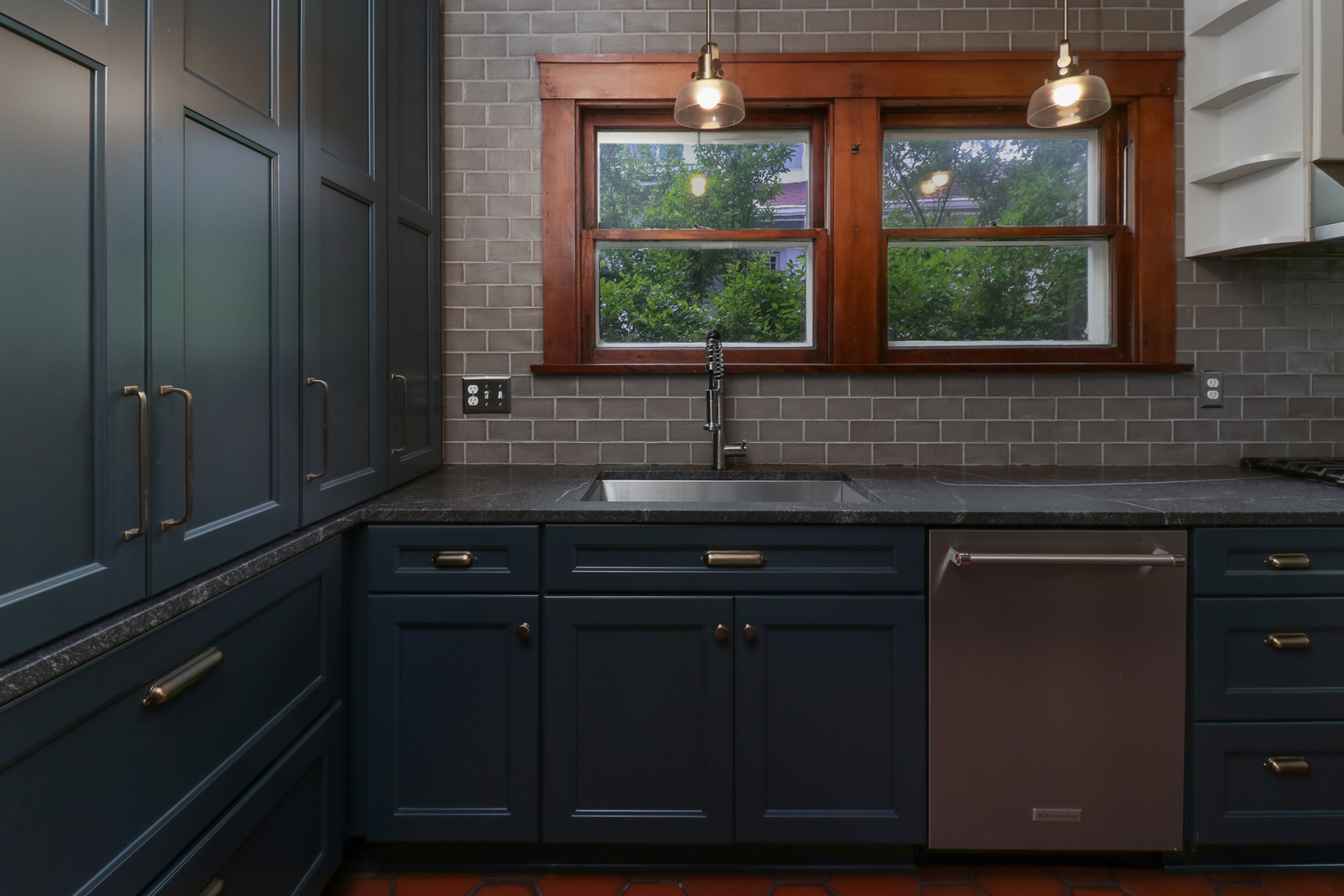 4 Clinton Place Normal, IL 61761 - Photo 8 of 38 a kitchen with a sink and large window