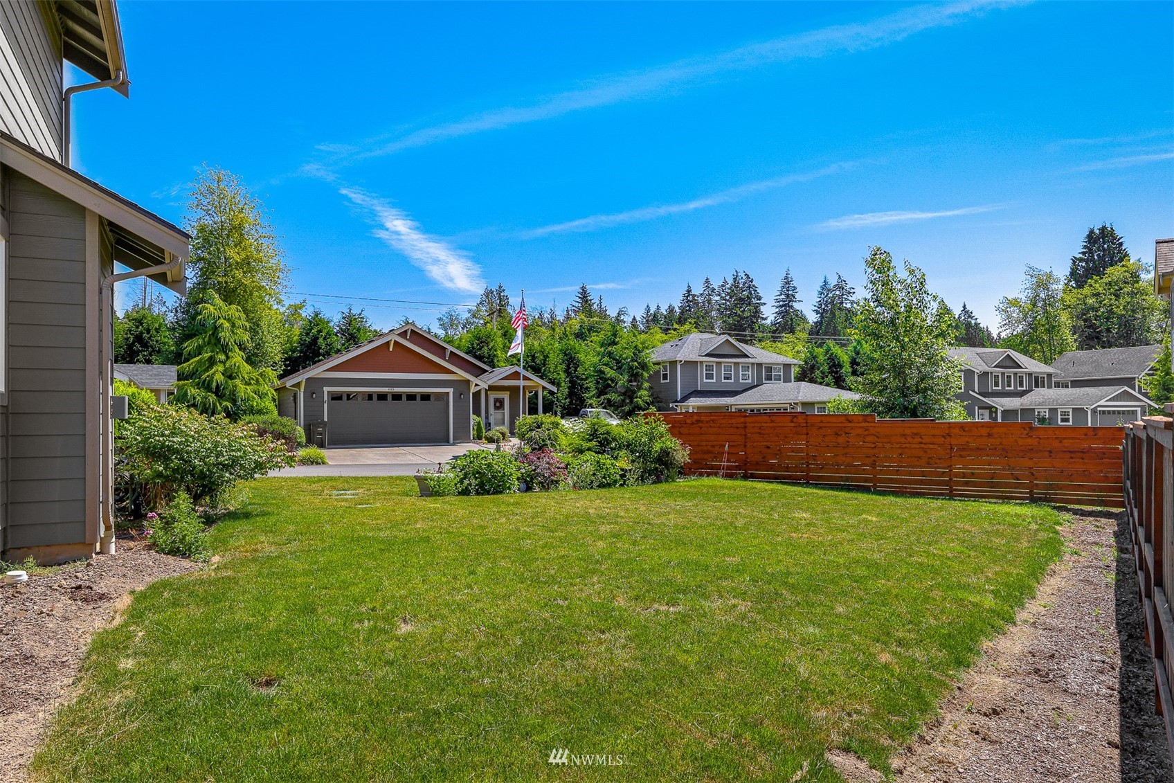 4601 Hall Road Blaine, WA 98230 - Photo 35 of 39 a view of a house with a yard