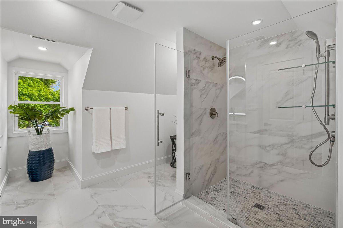 4000 Adams Drive Silver Spring, MD 20902 - Photo 11 of 21 Sleek modern bathroom oasis.