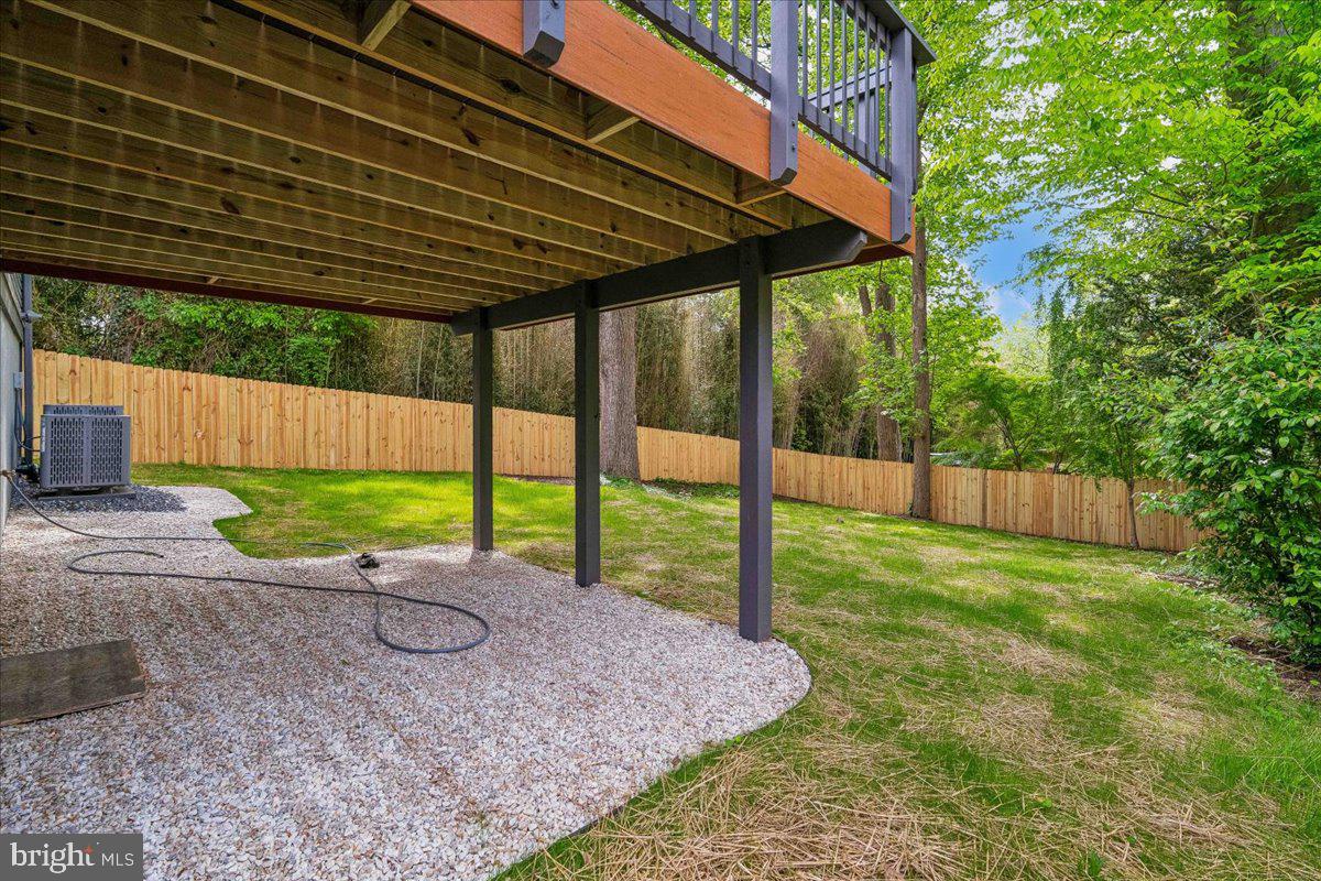 4000 Adams Drive Silver Spring, MD 20902 - Photo 3 of 21 Serene backyard retreat under deck.