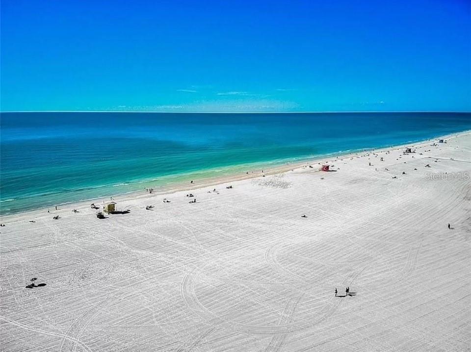 5911 Midnight Pass Road, Unit 601 Sarasota, FL 34242 - Photo 38 of 48 a view of beach and ocean