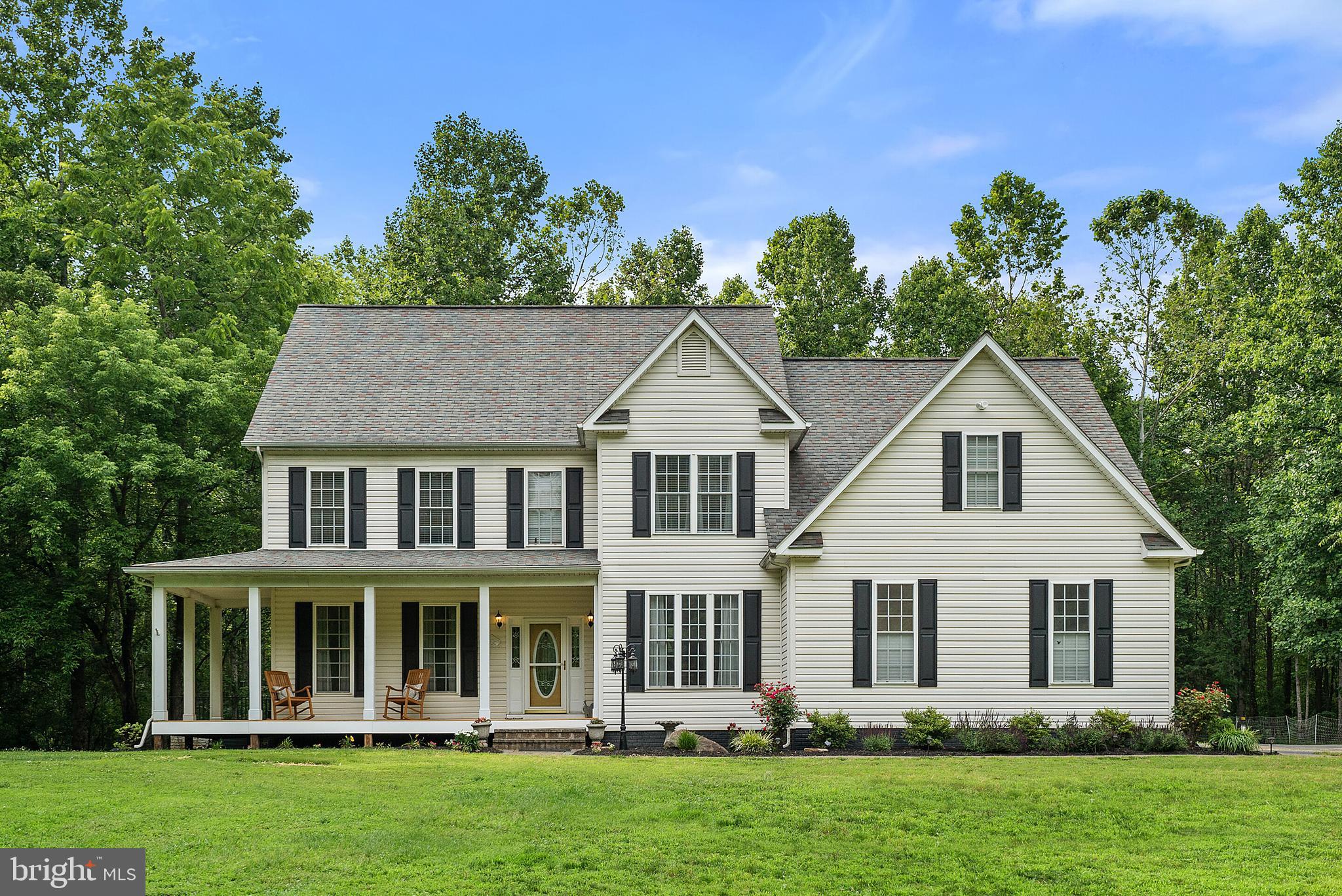 10086 Bear Ridge Rixeyville, VA 22737 - Photo 1 of 61 Elegant Country Colonial with porch and pizzaz!!