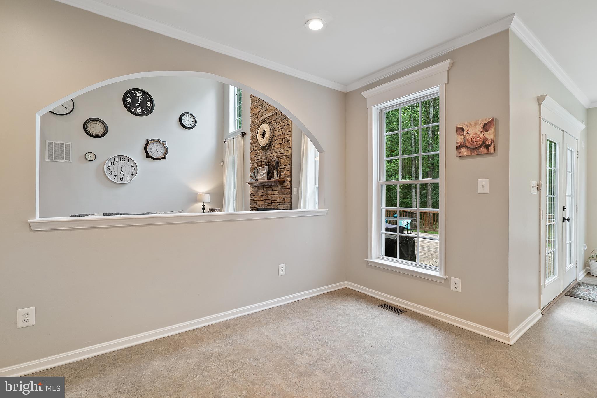 10086 Bear Ridge Rixeyville, VA 22737 - Photo 21 of 61 View from kitchen to family room