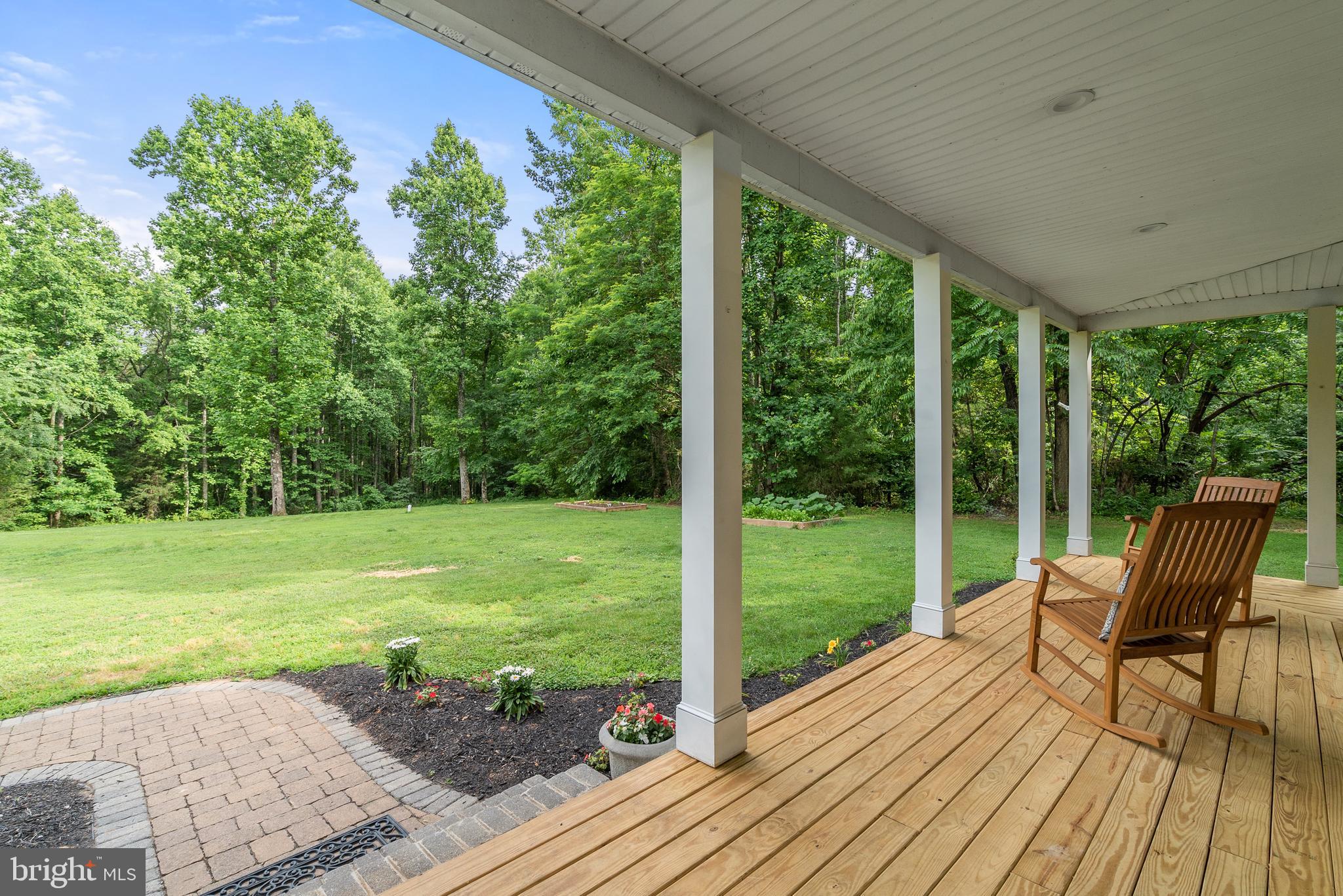 10086 Bear Ridge Rixeyville, VA 22737 - Photo 6 of 61 View over front yard from porch