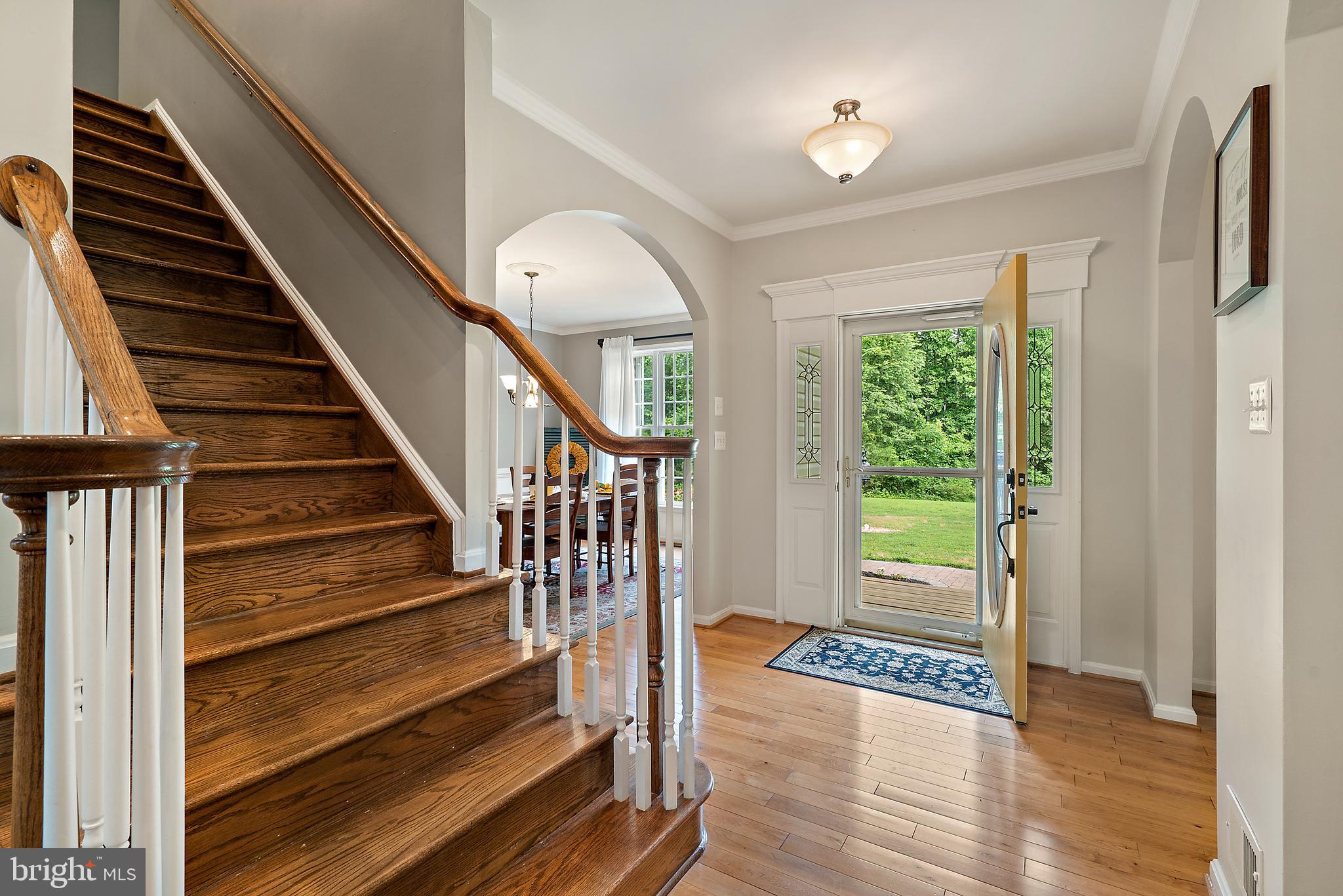 10086 Bear Ridge Rixeyville, VA 22737 - Photo 8 of 61 Gracious wood staircase