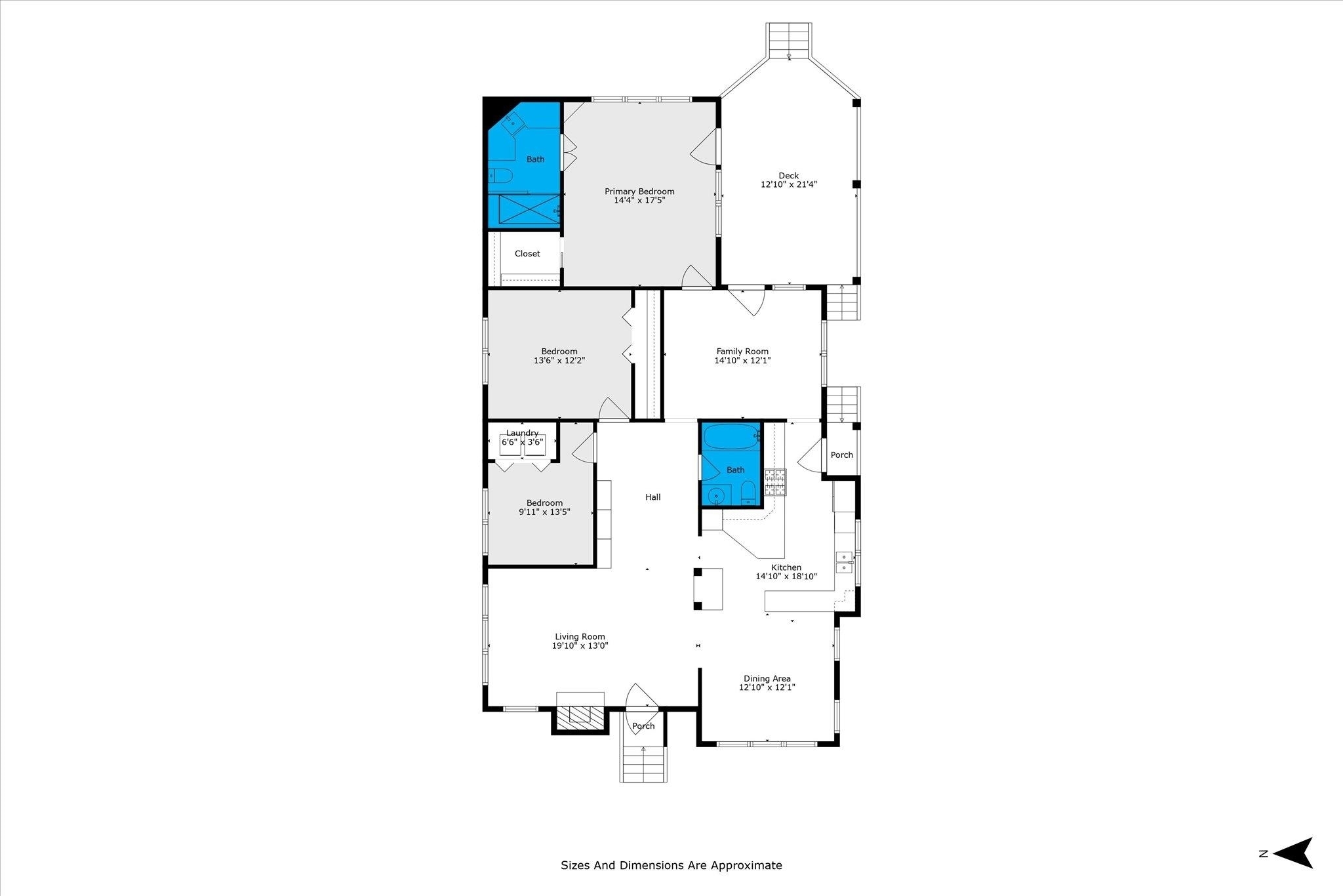 204 Dilston Street Mobile, AL 36608 - Photo 31 of 31 Floor Plan