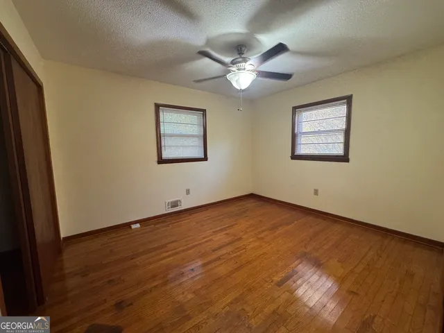 wooden floor in an empty room