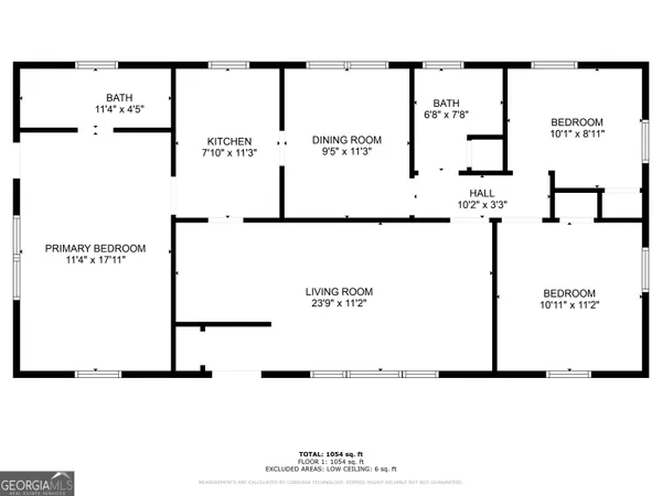 $1,450 | 4522 Ridge Drive, Forest Park, GA 30297