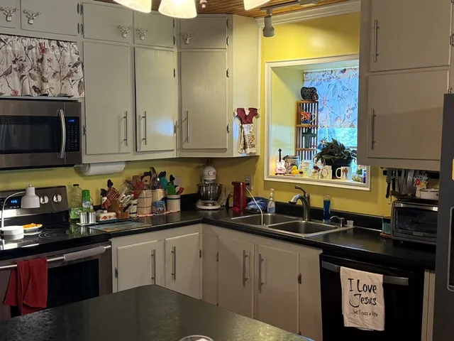 a view of outdoor space with seating area