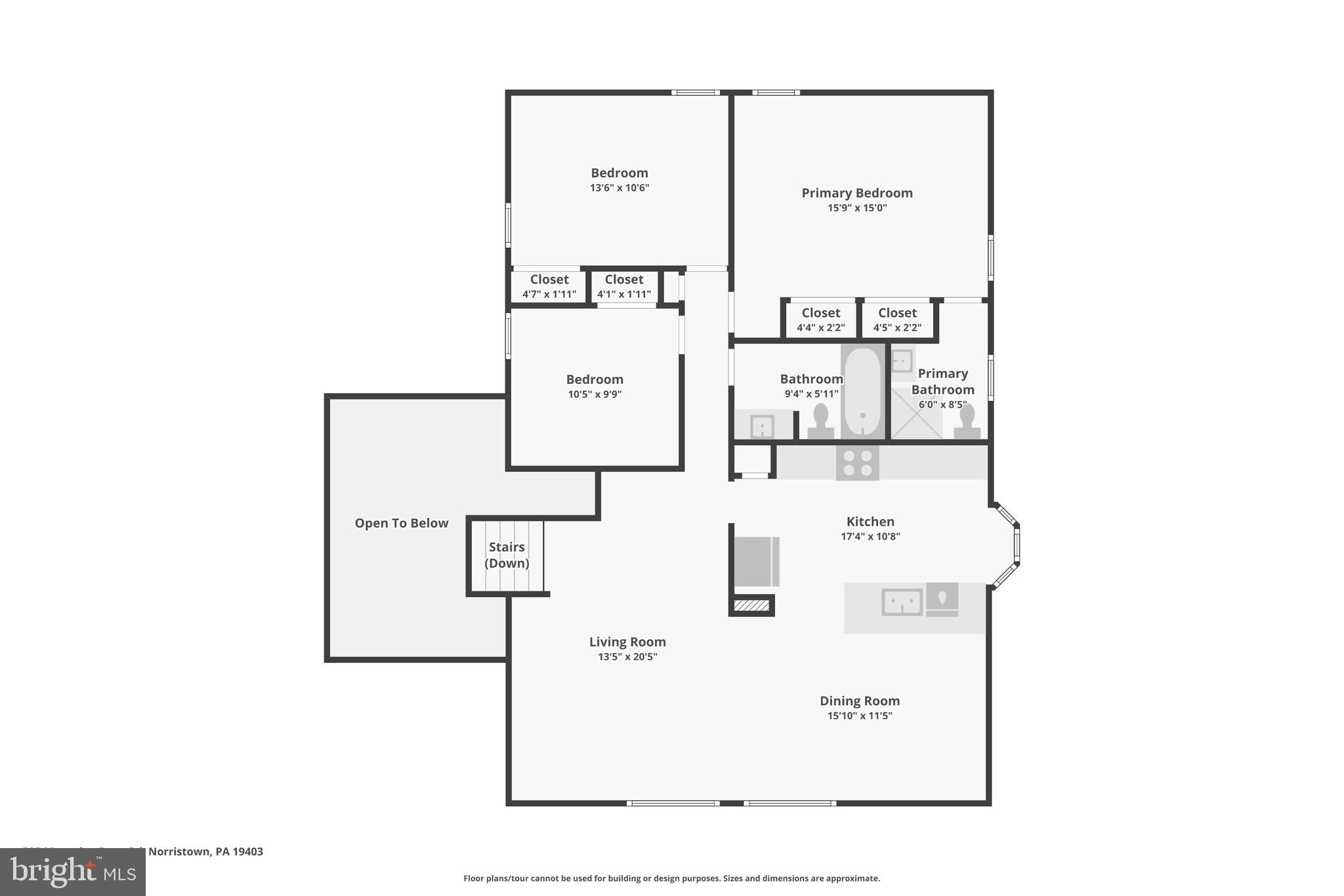 508 Mourning Dove Road Eagleville, PA 19403 - Photo 34 of 35 Floor Plan Upper Level